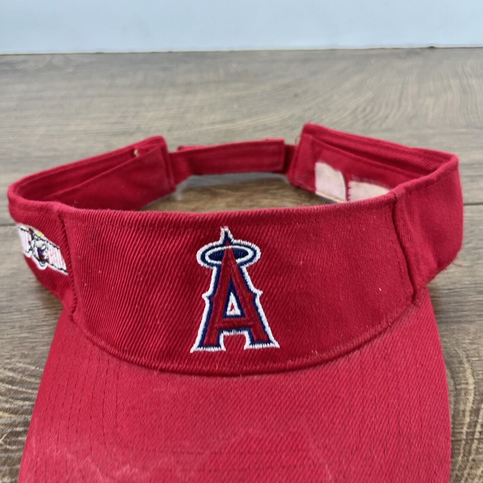 Other Los Angeles Angels Visor MLB Hat Red Cap Adjustable Hat Red Size ONE SIZE - 5 Thumbnail