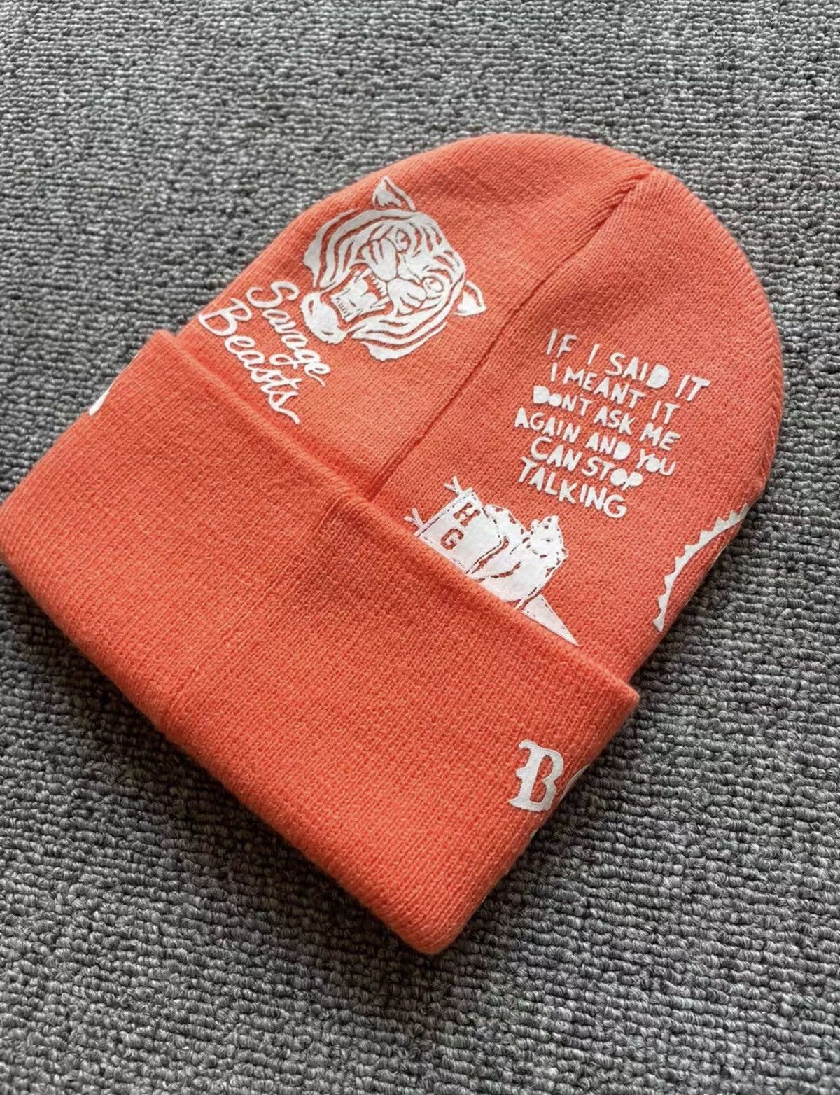 Hustle Gang HUSTLEGANG Knitted Beanie Size ONE SIZE - 6 Thumbnail