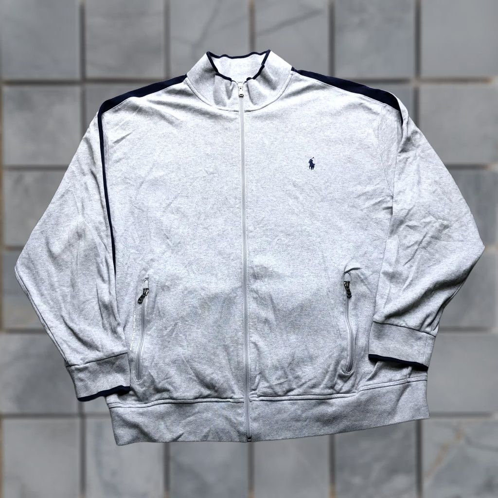 Polo Ralph Lauren Polo Ralph Lauren Track Jacket - 2XL Gray - Mens Size US XXL / EU 58 / 5 - 1 Thumbnail