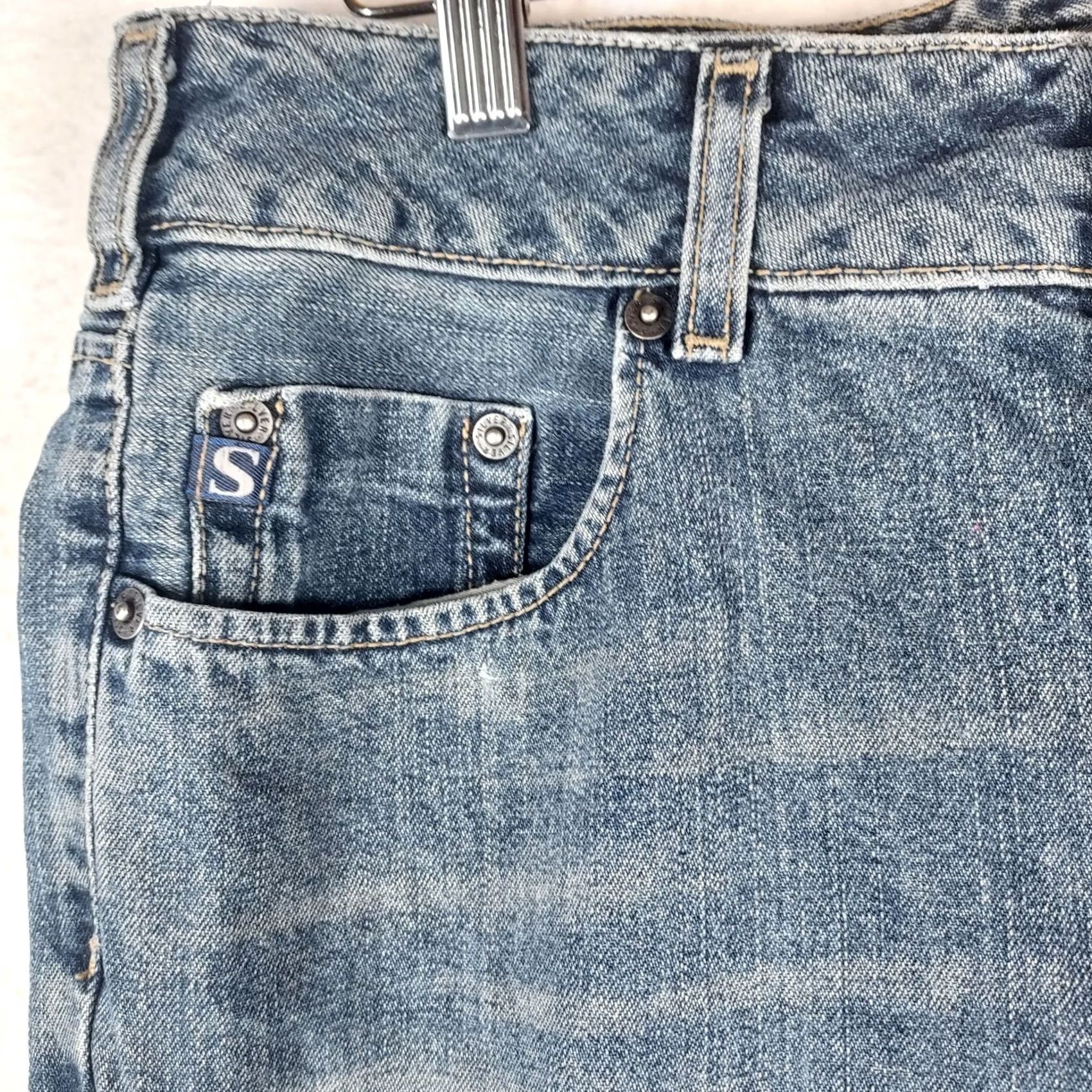 Silver Jeans Co. Silver Jeans Gordie Men’s Jeans 31x32 Relaxed Fit Medium Wash Denim Blue 5-Pocket Logo Straight Modern N/A Size US 31 - 3 Thumbnail