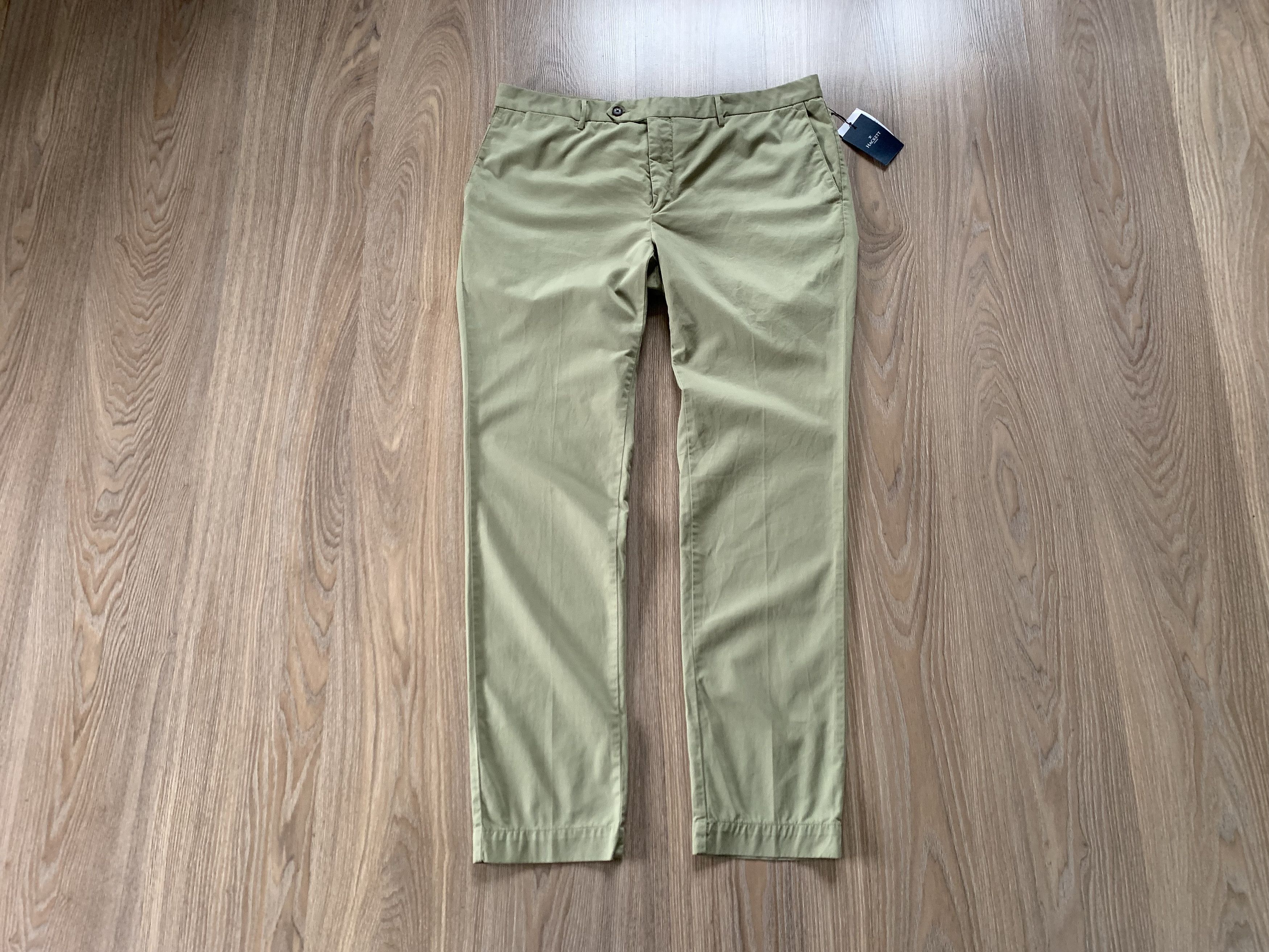 Designer × Hackett Hackett London Men's New Cotton Chino Pants Size US 36 / EU 52 - 1 Thumbnail