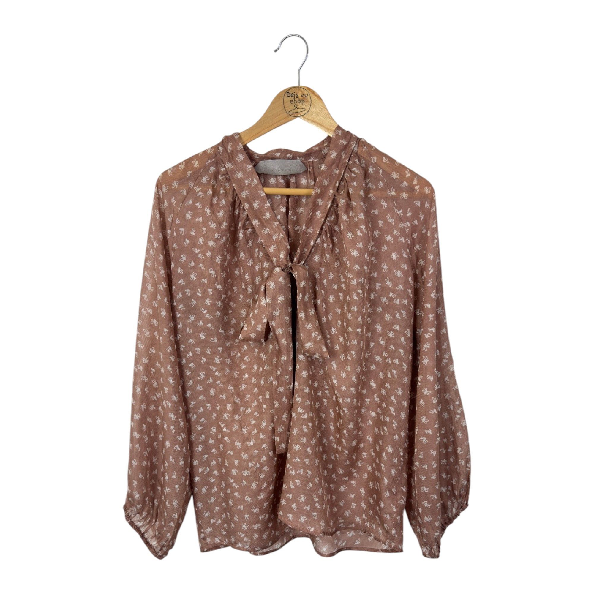 DOROTHEE SCHUMACHER Silk Print Blouse Size S / US 4 / IT 40 - 1 Thumbnail