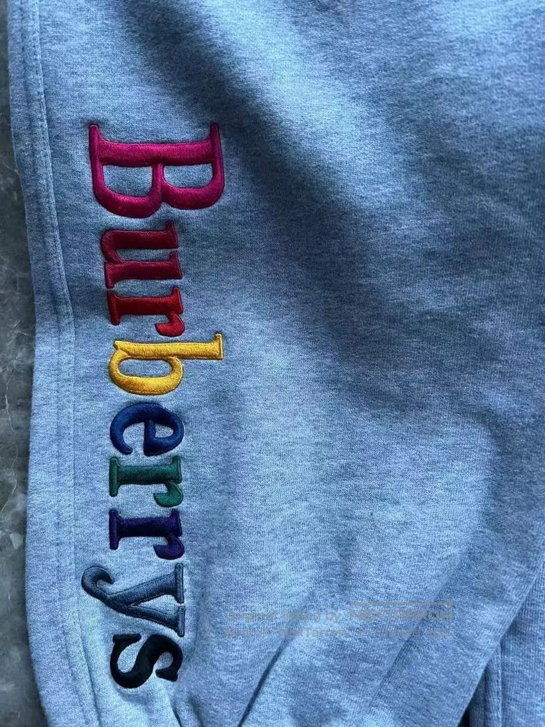 Burberry Burberry Colorful Embroidered Logo Sweatpants. Size US 32 / EU 48 - 5 Thumbnail