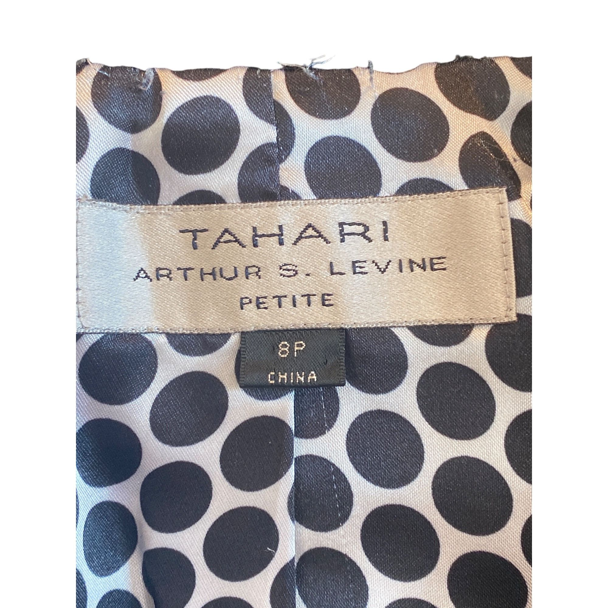 Other Tahari Short Sleeve Blazer Black Women’s 8P Petite Arthur S. Size M / US 6-8 / IT 42-44 - 6 Thumbnail