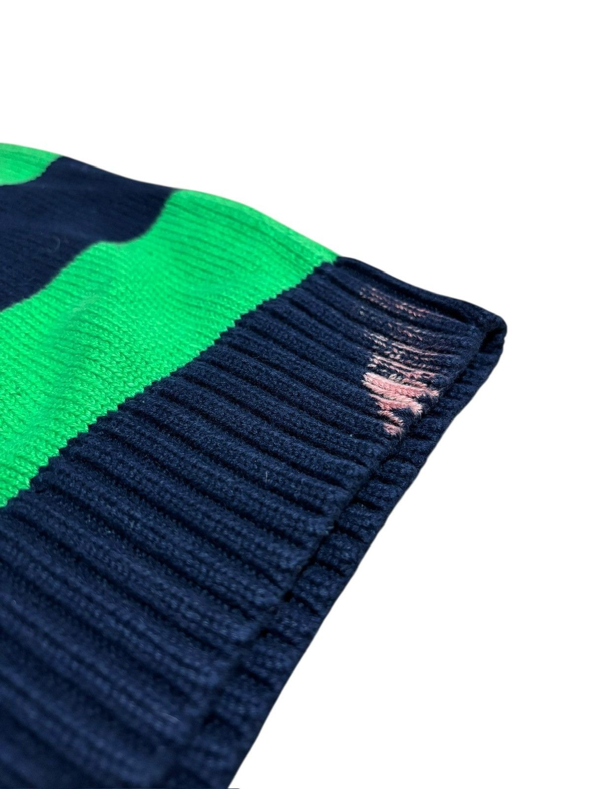 Ralph Lauren *VINTAGE*Ralph Lauren striped quarter-zip knit rugby sweater Size US M / EU 48-50 / 2 - 5 Thumbnail