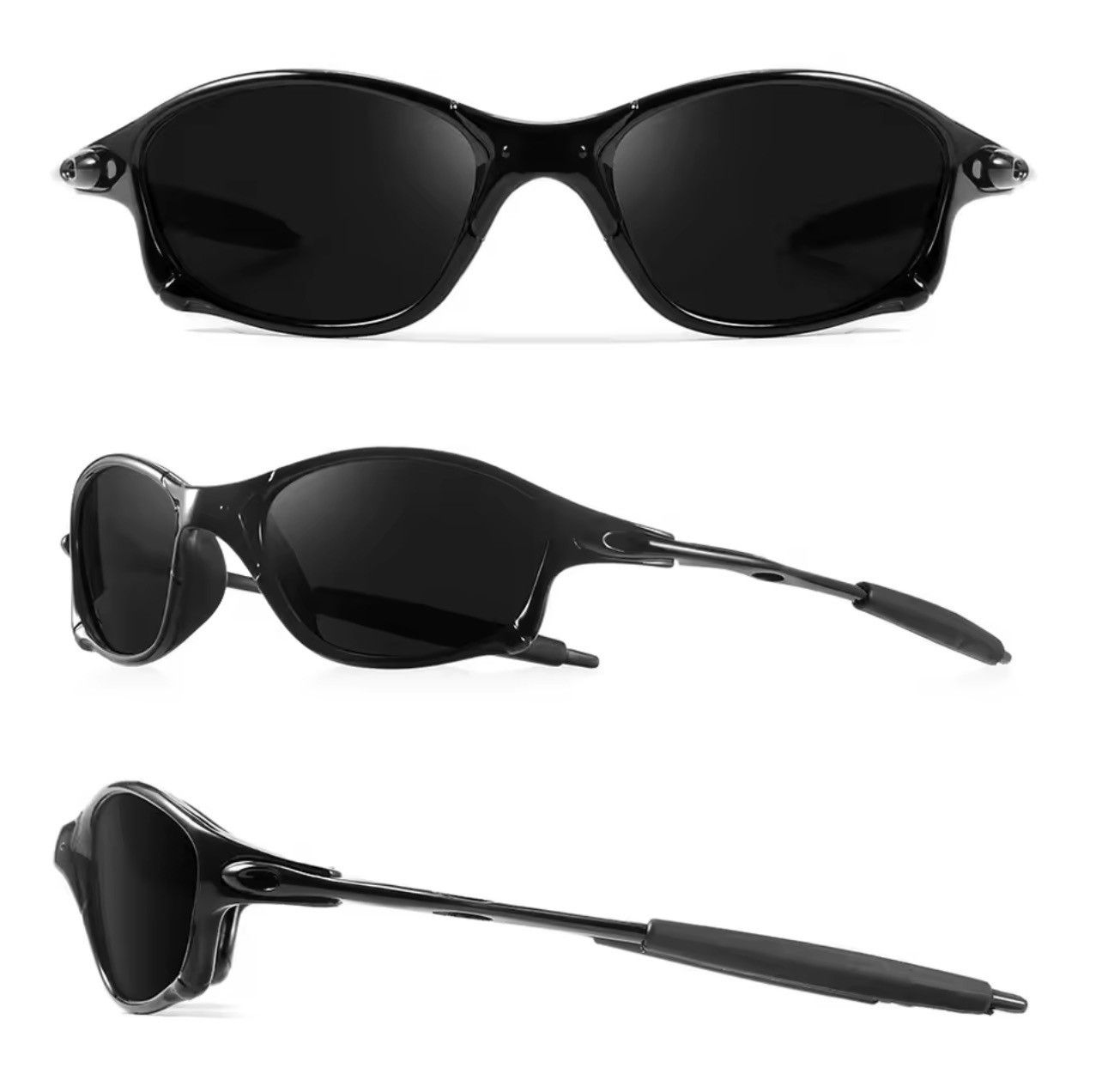 Other CRIXALIS Wraparound Black UV400 Sunglasses Men Sport Driving Size ONE SIZE - 7 Thumbnail