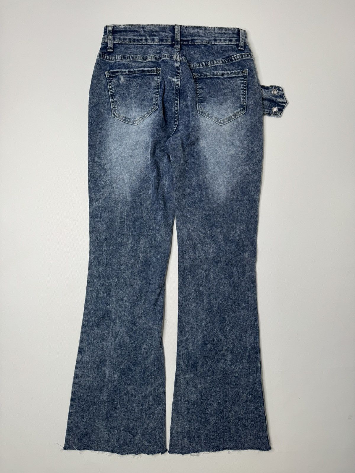 Vintage Vintage avant garde flared bootcut jeans belt if6was9 lgb Size 28" / US 6 / IT 42 - 5 Thumbnail