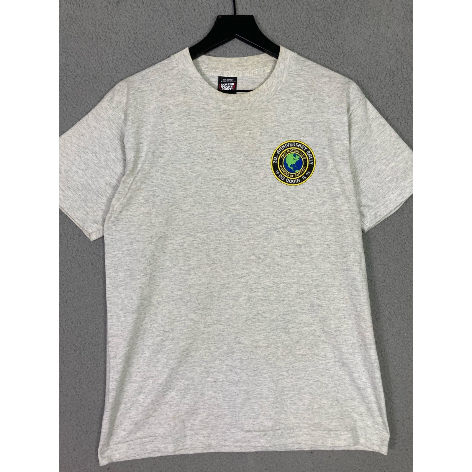 Vintage Vintage BMW Motorcycle Anniversary Rally T-Shirt L 1992 Size US L / EU 52-54 / 3 - 4 Thumbnail