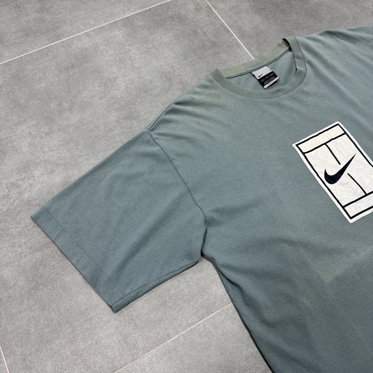 Nike × Vintage Vintage Nike Court T-Shirt Size XL Size US XL / EU 56 / 4 - 3 Thumbnail