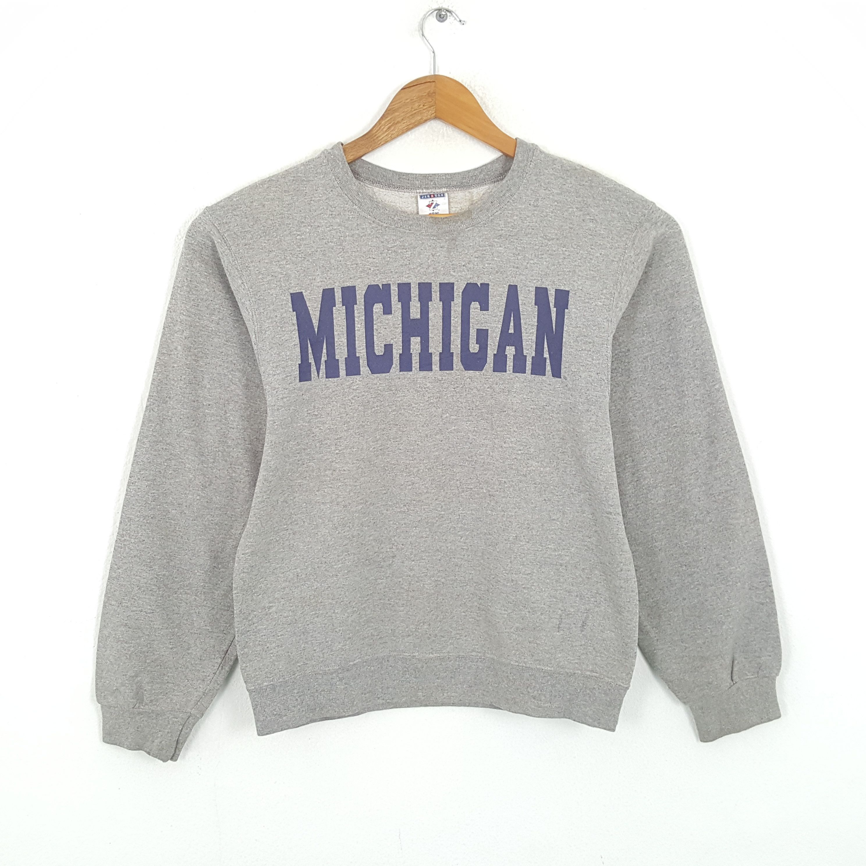 Vintage Vintage MICHIGAN American State Promotion Sweatshirt Size US S / EU 44-46 / 1 - 1 Thumbnail