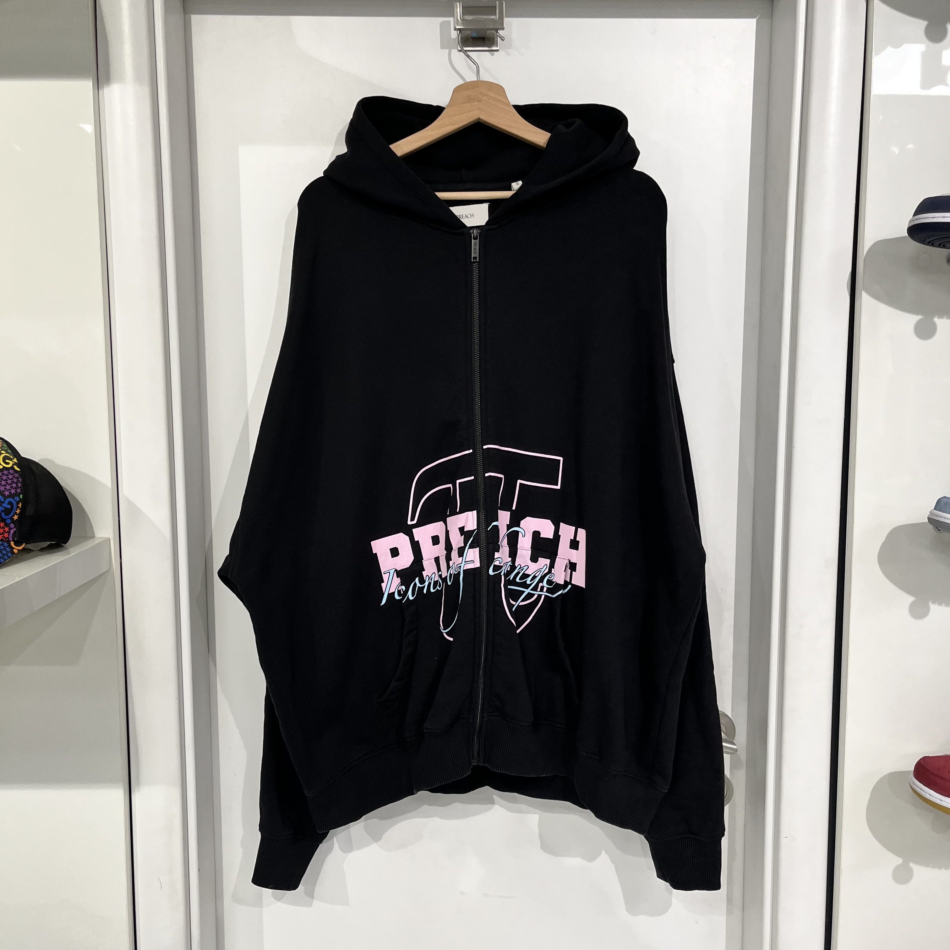 Preach Preach Zip Hoodie Black Size US XL / EU 56 / 4 - 1 Thumbnail