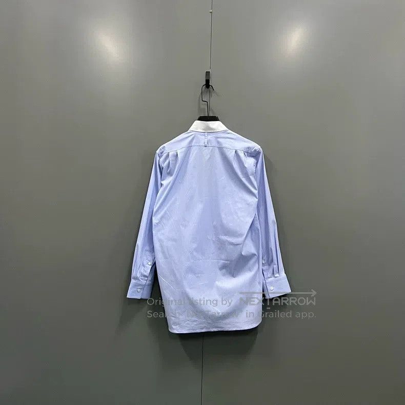 Loewe Loewe Color Block Asymmetrical Shirt Size XS / US 0-2 / IT 36-38 - 4 Thumbnail