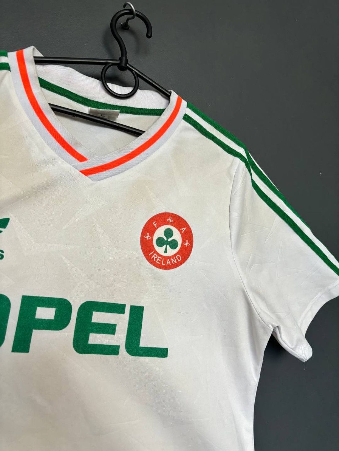 Other Ireland National Team 1990/1992 Away Football Jersey Size US L / EU 52-54 / 3 - 10 Thumbnail