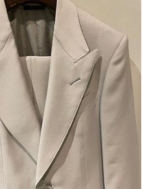 Tom Ford o1w1db10125 2LSP01 Shelton Suit in Ivory Size US L / EU 52-54 / 3 - 2 Thumbnail
