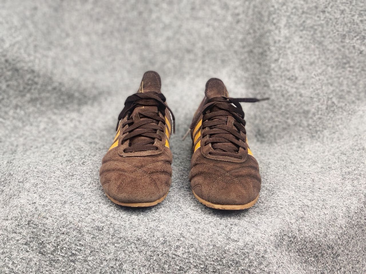 Adidas Adidas Vintage Y2K Style brown Yellow trendy suede sneakers Size US 8.5 / EU 41-42 - 8 Thumbnail