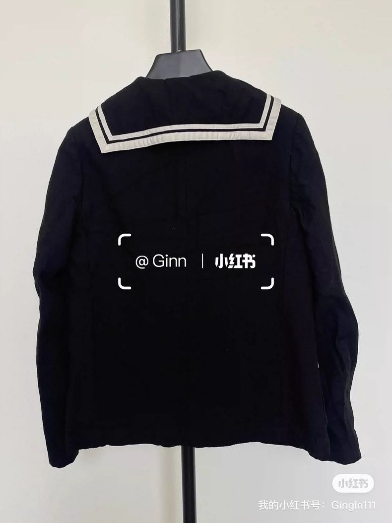 Comme des Garcons Comme Des Garcons Navy Collar Jacket Size XS / US 0-2 / IT 36-38 - 5 Thumbnail