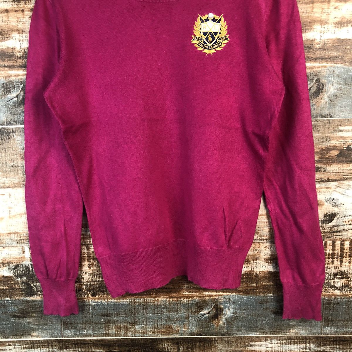 Polo Ralph Lauren DL Polo Ralph Lauren Pink Knitwear #C678 Size M / US 6-8 / IT 42-44 - 6 Thumbnail