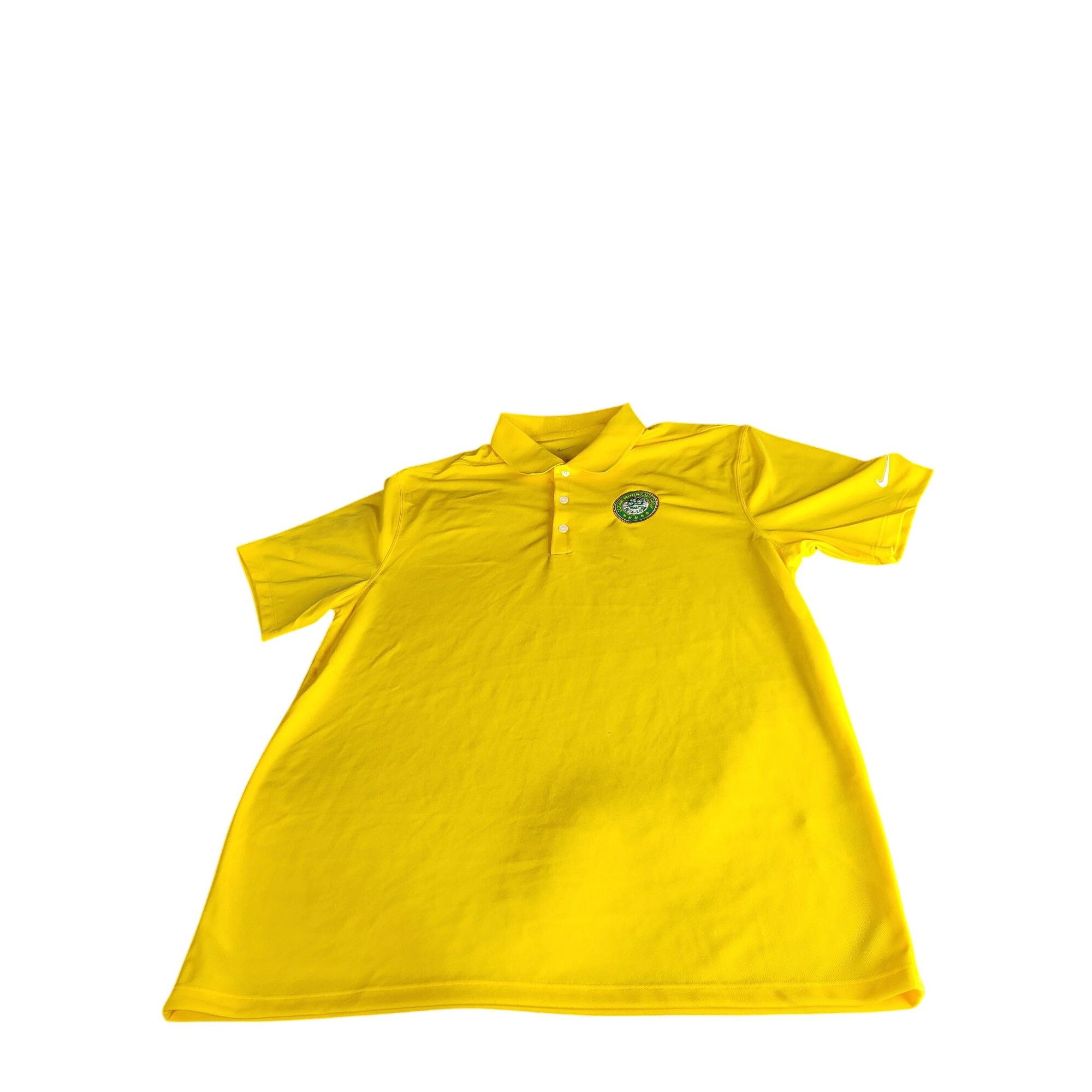 Nike Nike Golf Polo Shirt Men Sz L Yellow Sugar Mountain Embroide Size US L / EU 52-54 / 3 - 1 Thumbnail