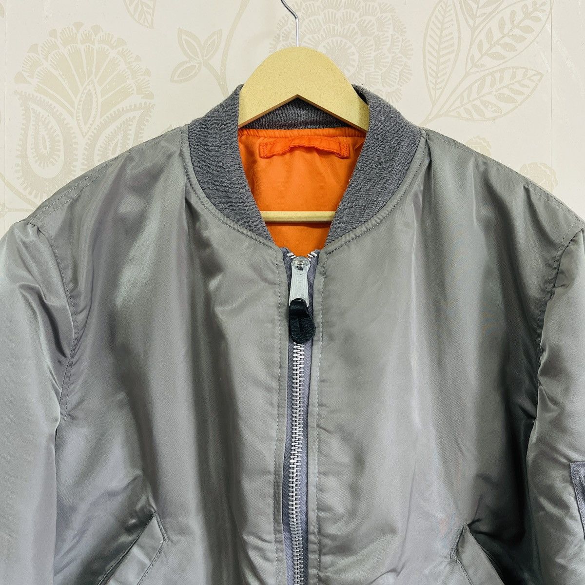 Alpha Industries Vintage Avirex Alpha Industries Reversible Bomber Jacket Size US L / EU 52-54 / 3 - 22 Thumbnail