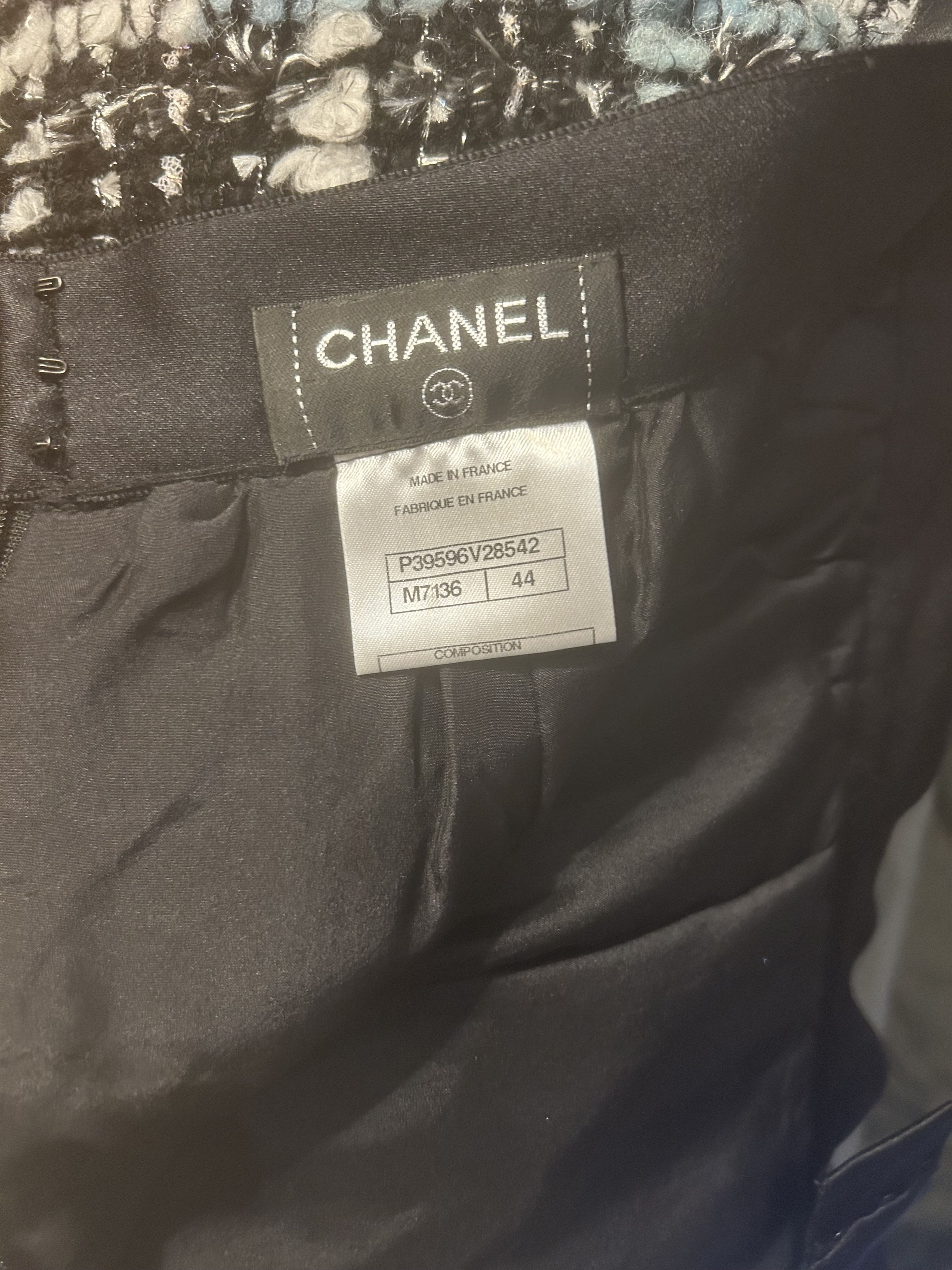Chanel Chanel Tweet Skirt Size 22" - 7 Thumbnail