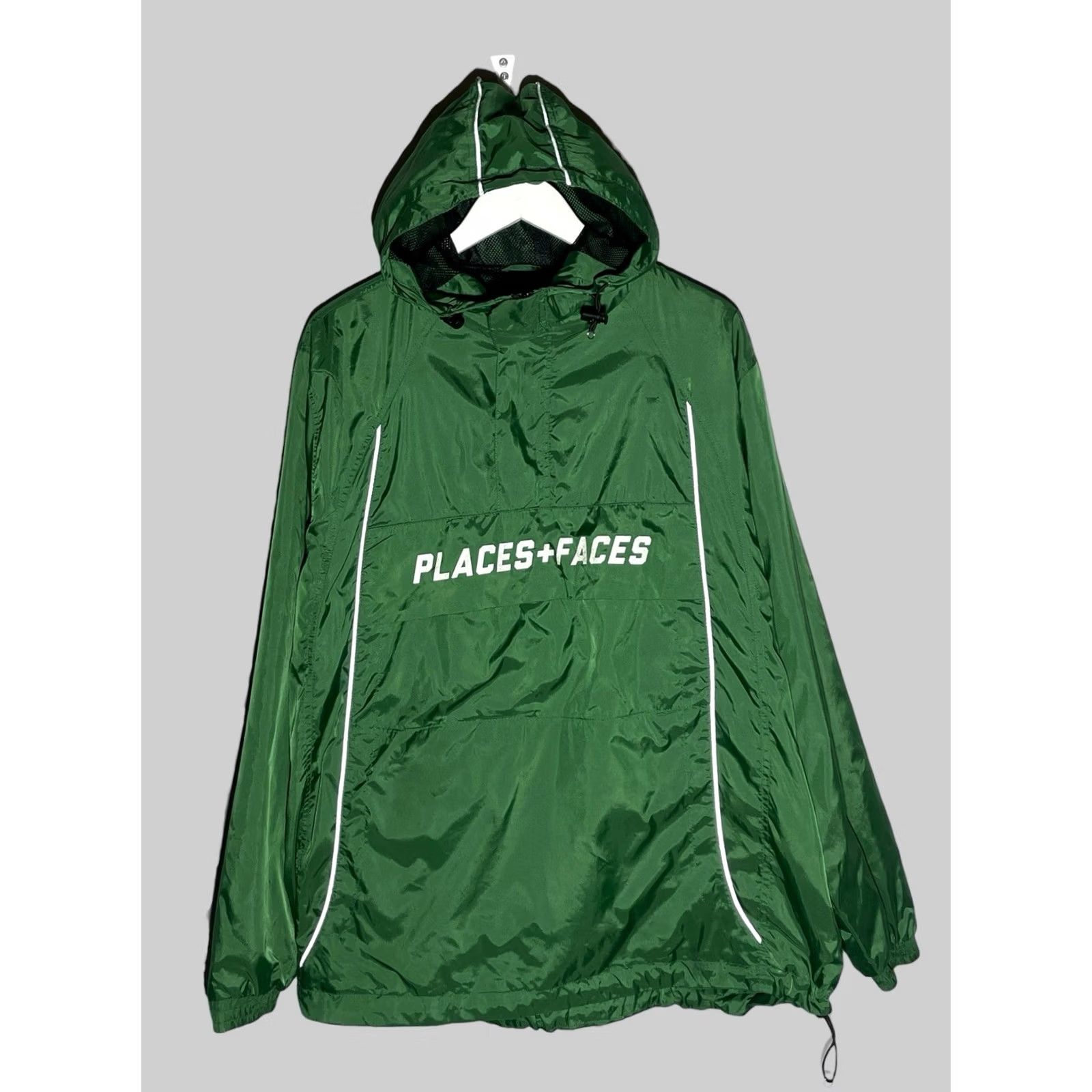 Places + Faces Places + Faces Men’s Reflective Anorak Jacket L Shirt Size US L / EU 52-54 / 3 - 2 Thumbnail