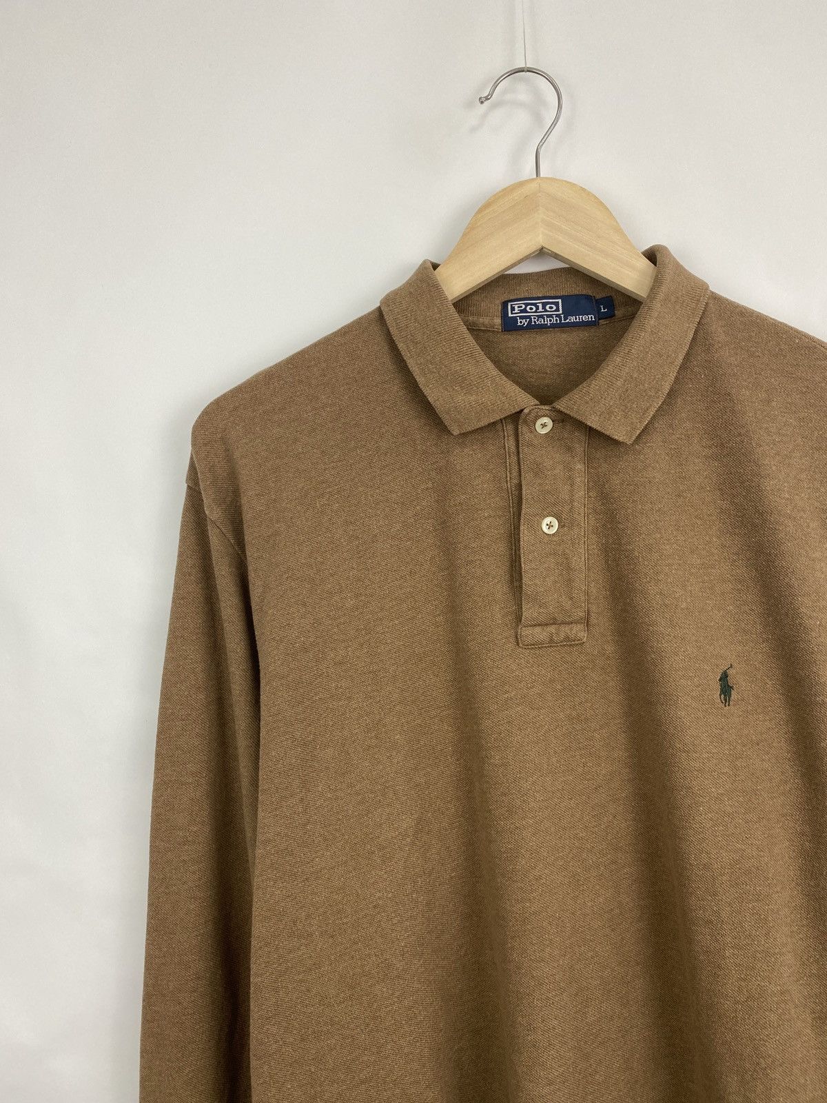 Polo Ralph Lauren Vintage 90s Ralph Lauren Polo Long Sleeve Retro Rare Y2K Size US L / EU 52-54 / 3 - 2 Thumbnail