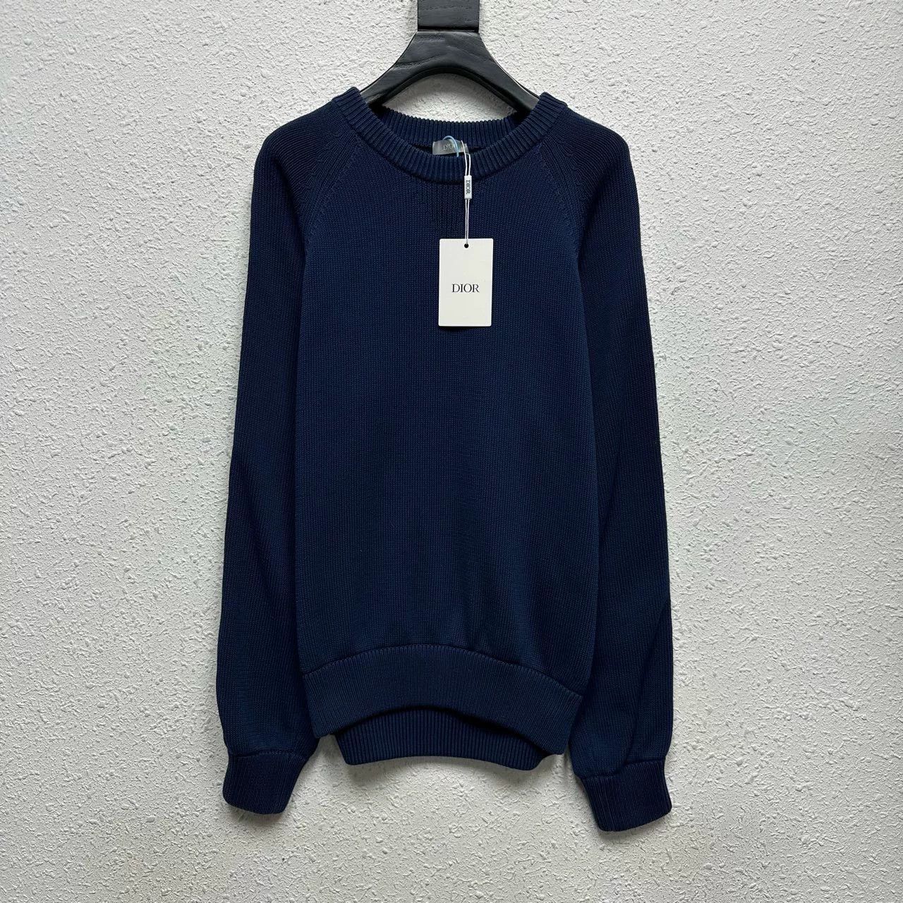 Dior dior knitted sweater with logo accents Size US L / EU 52-54 / 3 - 1 Thumbnail