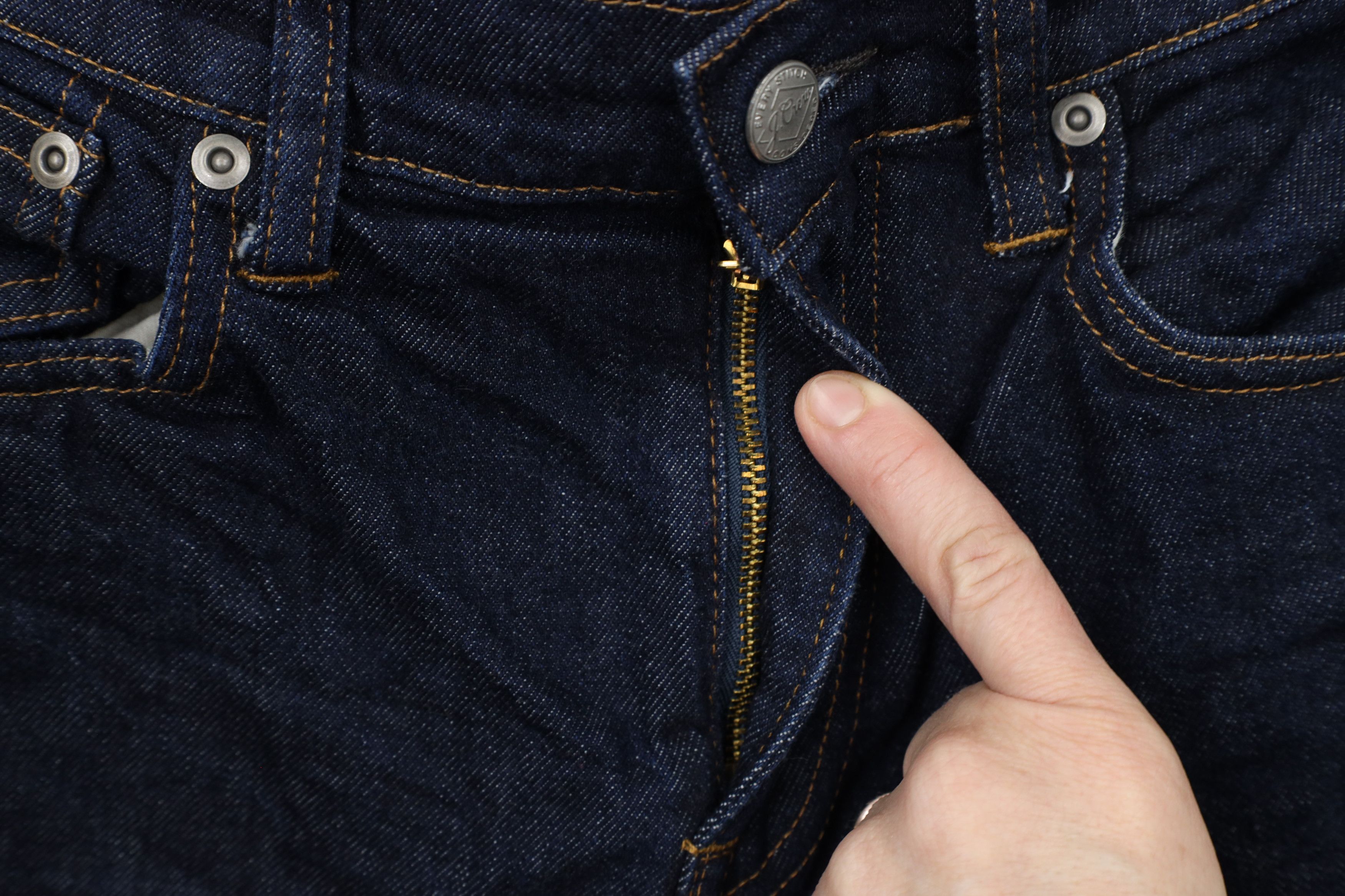 J.Crew × Vintage J Crew Skinny Leg Kurabo Japanese Denim Jeans Indigo Blue Size US 33 - 6 Thumbnail