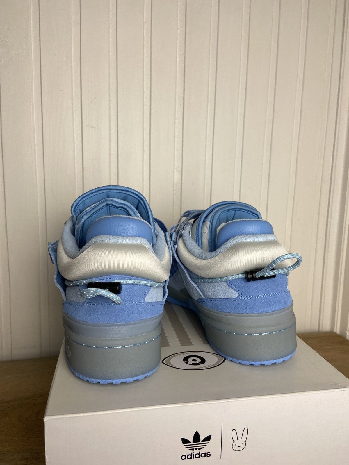 Adidas New adidas Forum Low Buckle Low Bad Bunny Blue Size 13,5US Size US 13 / EU 46 - 7 Thumbnail