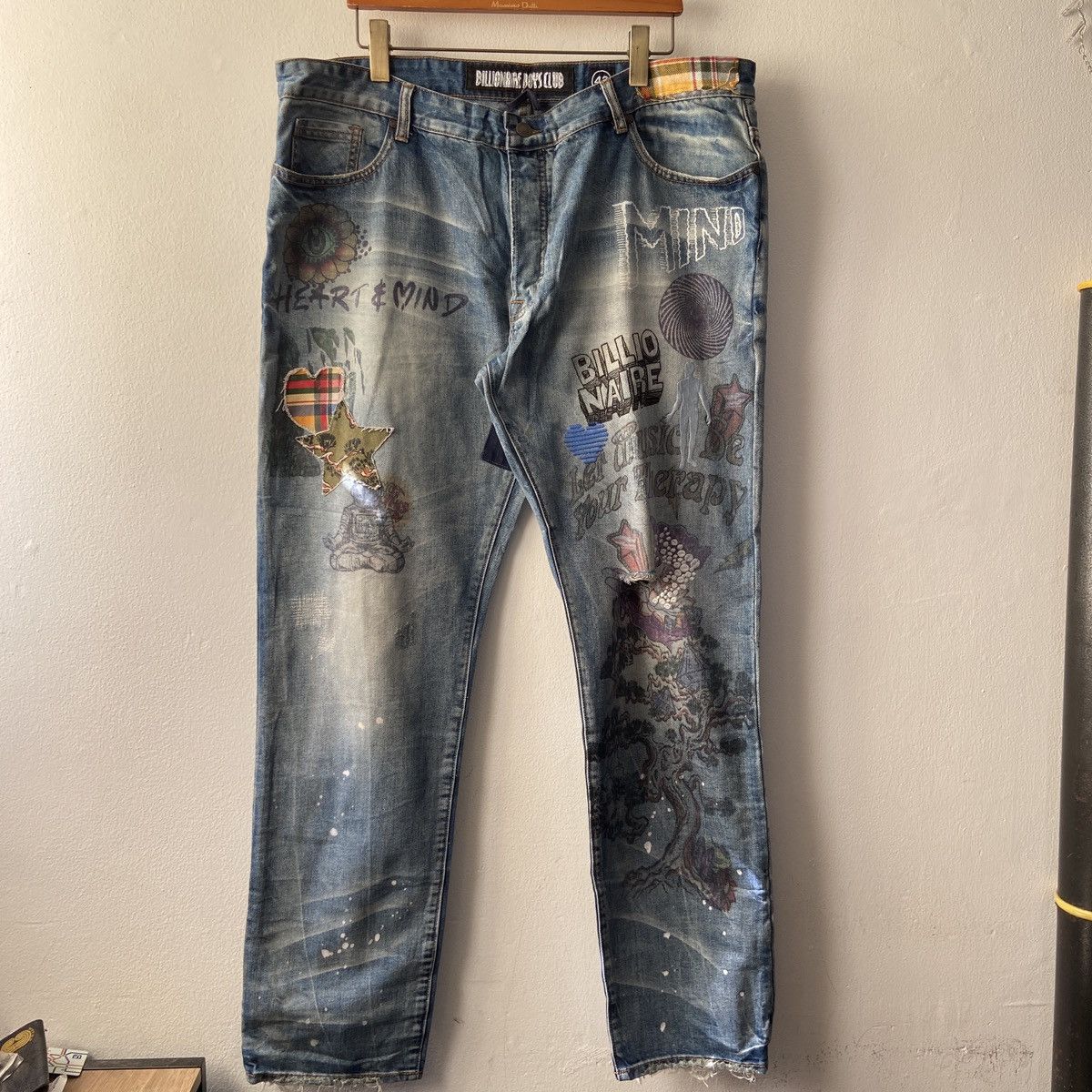 BBC smart cut denim jeans