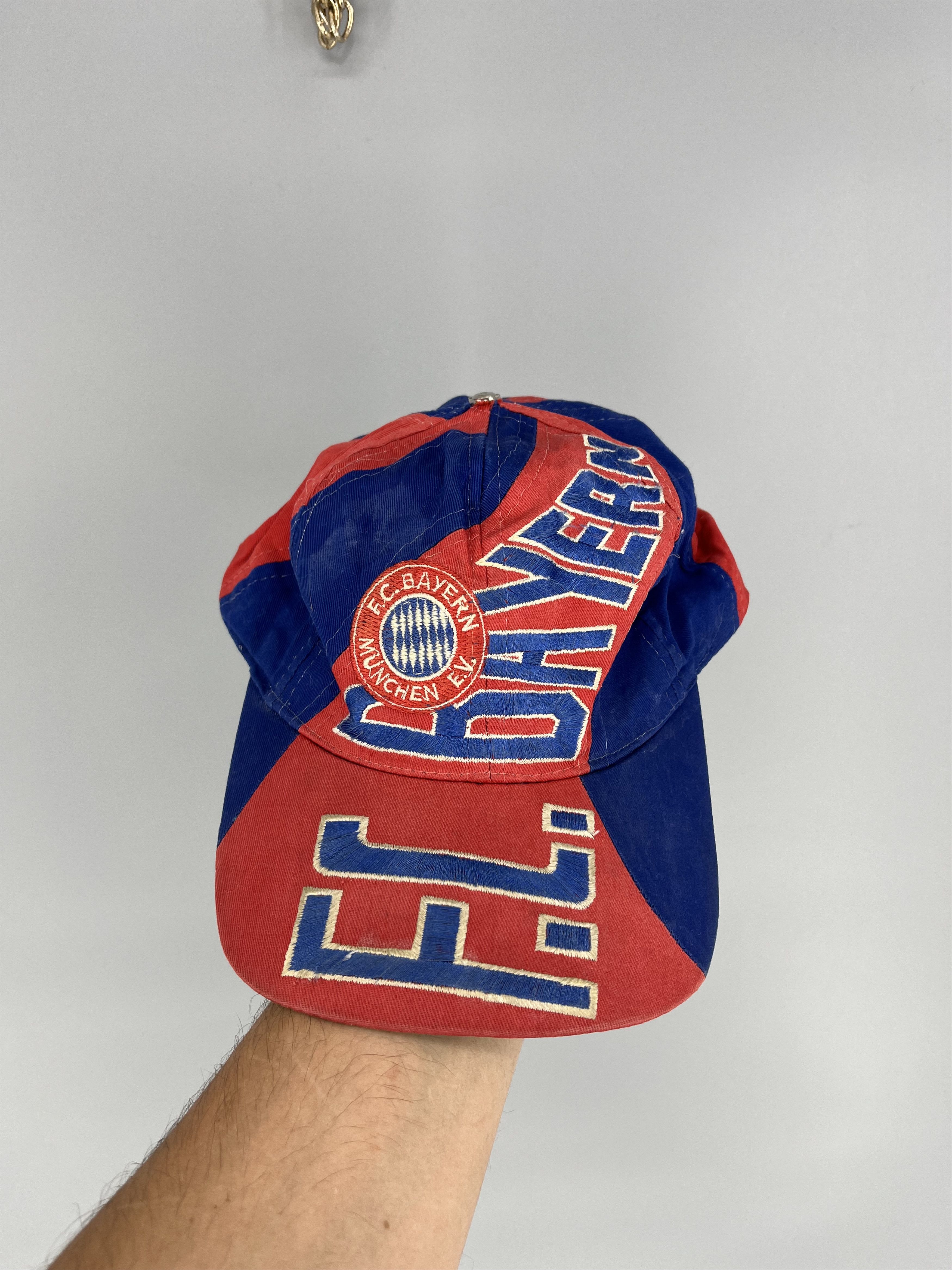 Vintage 80s 90s Vintage FC Bayern Munchen archival Soccer Cap Size ONE SIZE - 1 Thumbnail