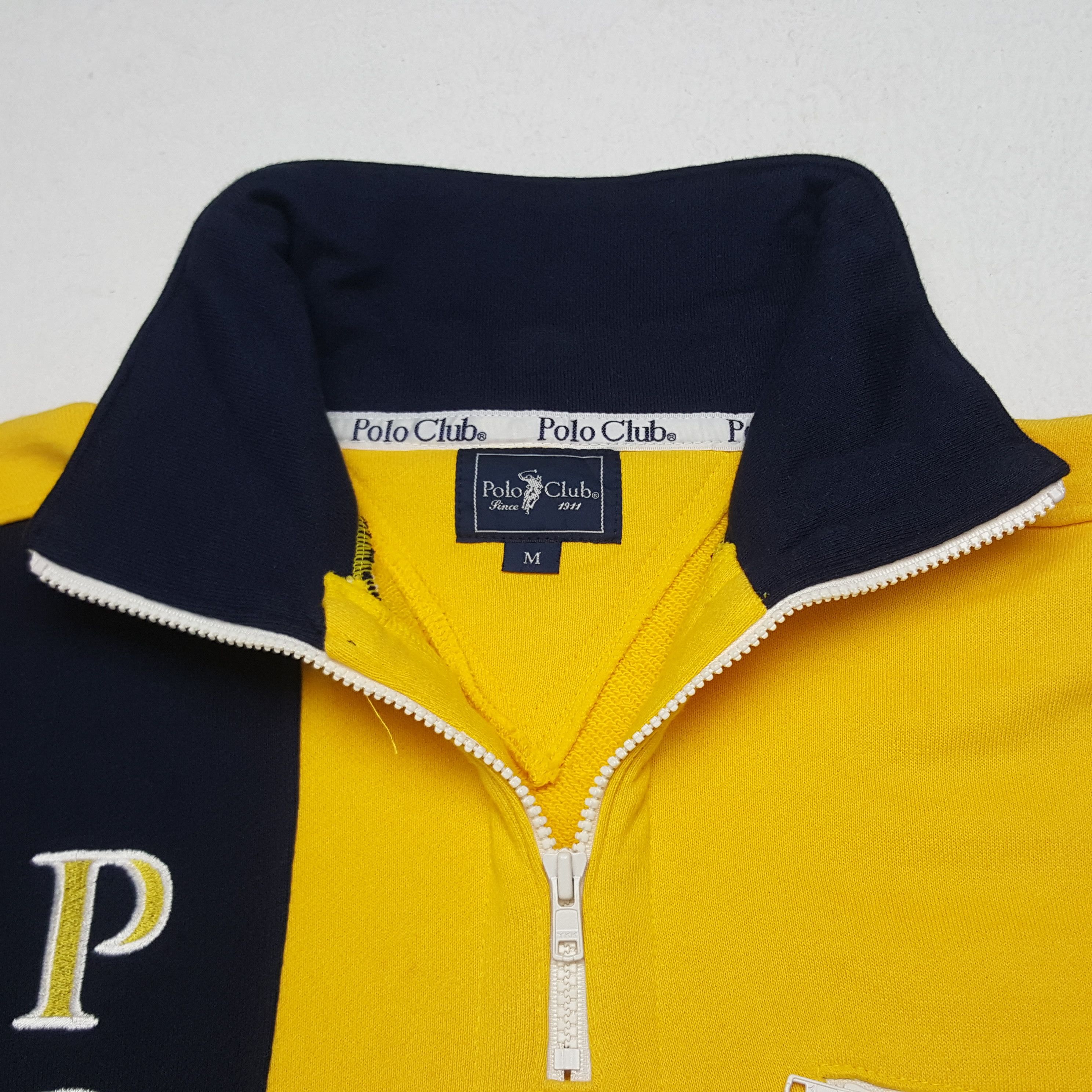 Beverly Hills Polo Club × Vintage Vintage Polo Club American Half Zipper Sweatshirt Size US M / EU 48-50 / 2 - 4 Thumbnail