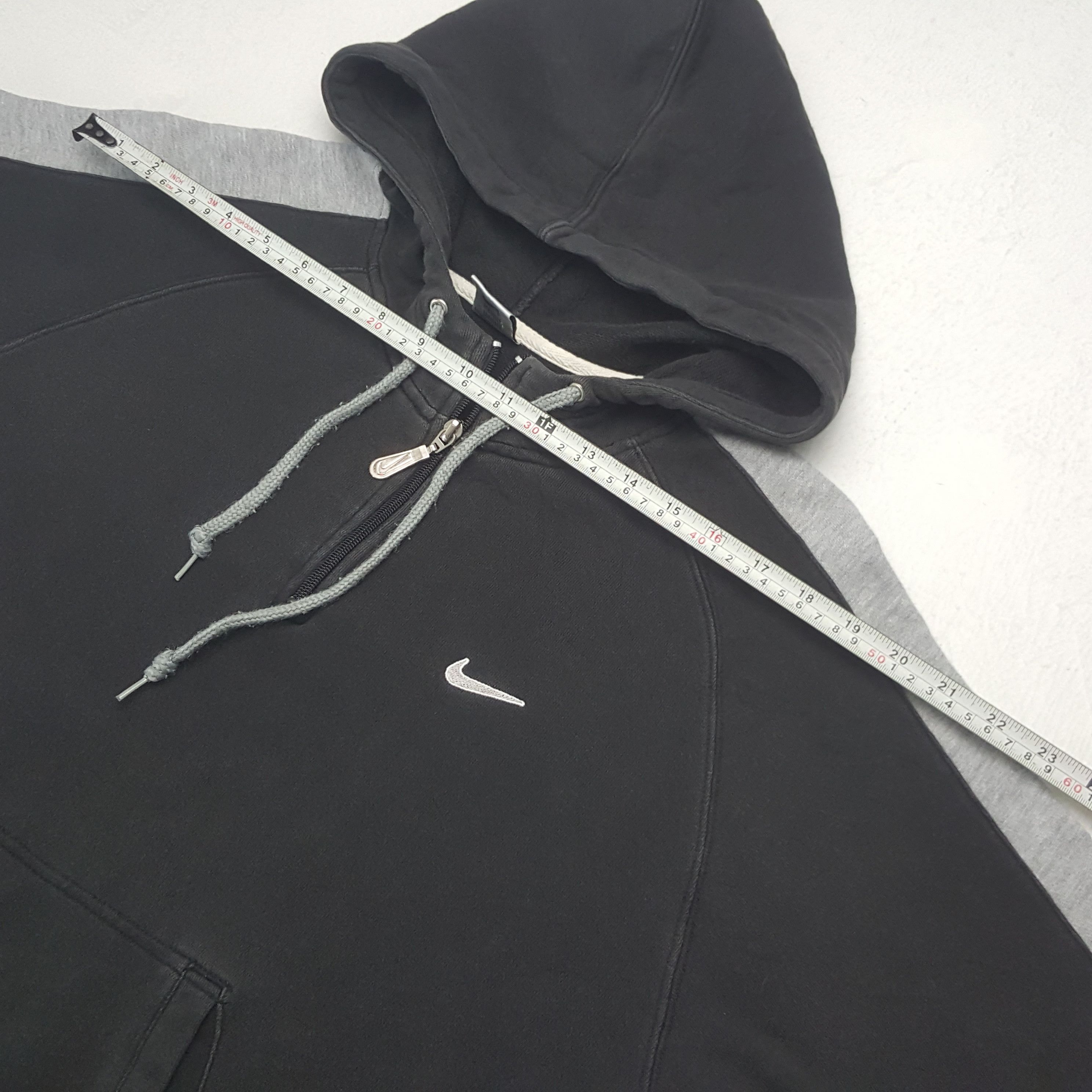 Nike × Vintage Vintage Nike Small Swoosh Outdoor Hoodies C288N25 Size US M / EU 48-50 / 2 - 6 Thumbnail