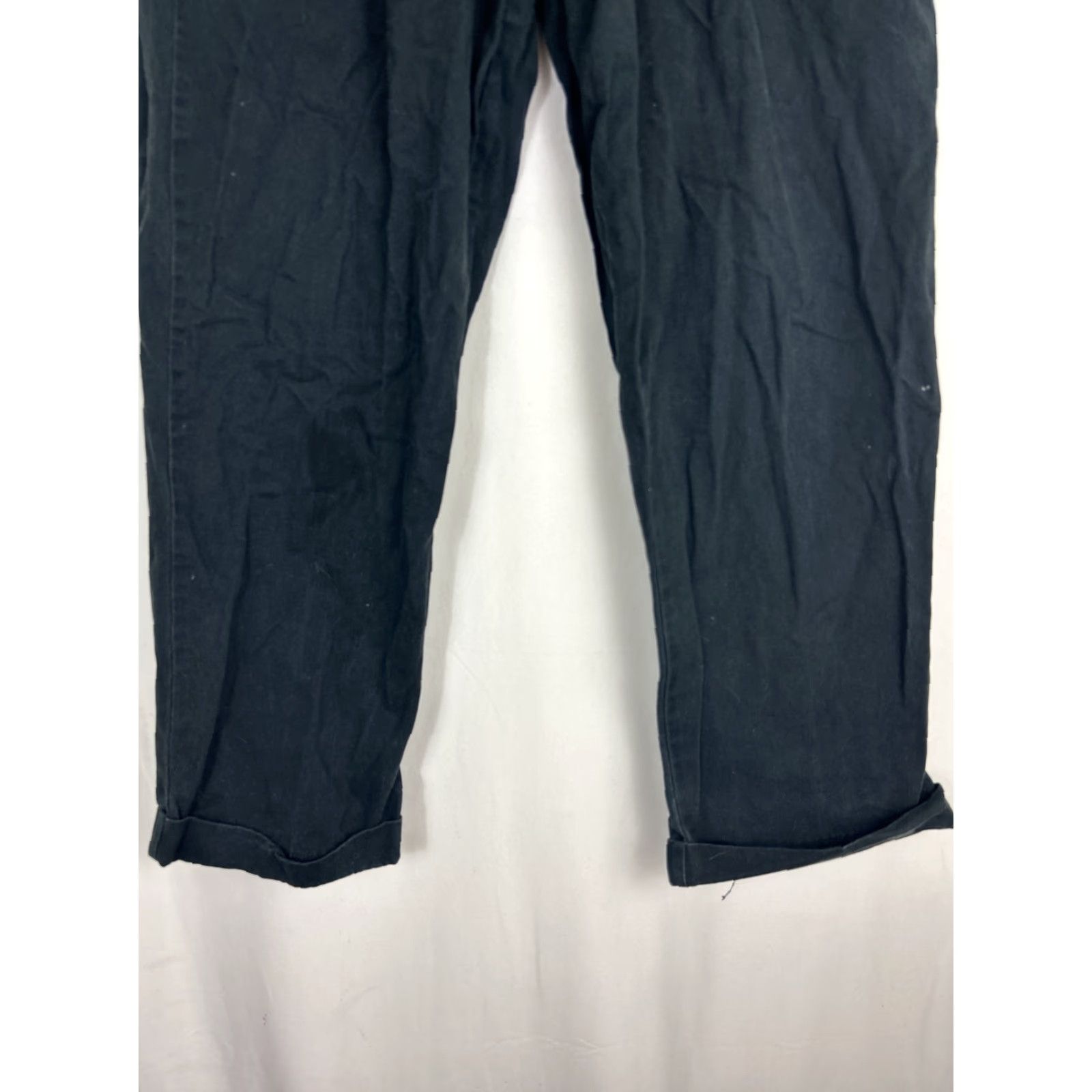 Eddie Bauer Eddie Bauer Pants Men 35x28.5 Blue Chino Elastic Waist Relaxed Fit Cotton Size US 35 - 2 Thumbnail