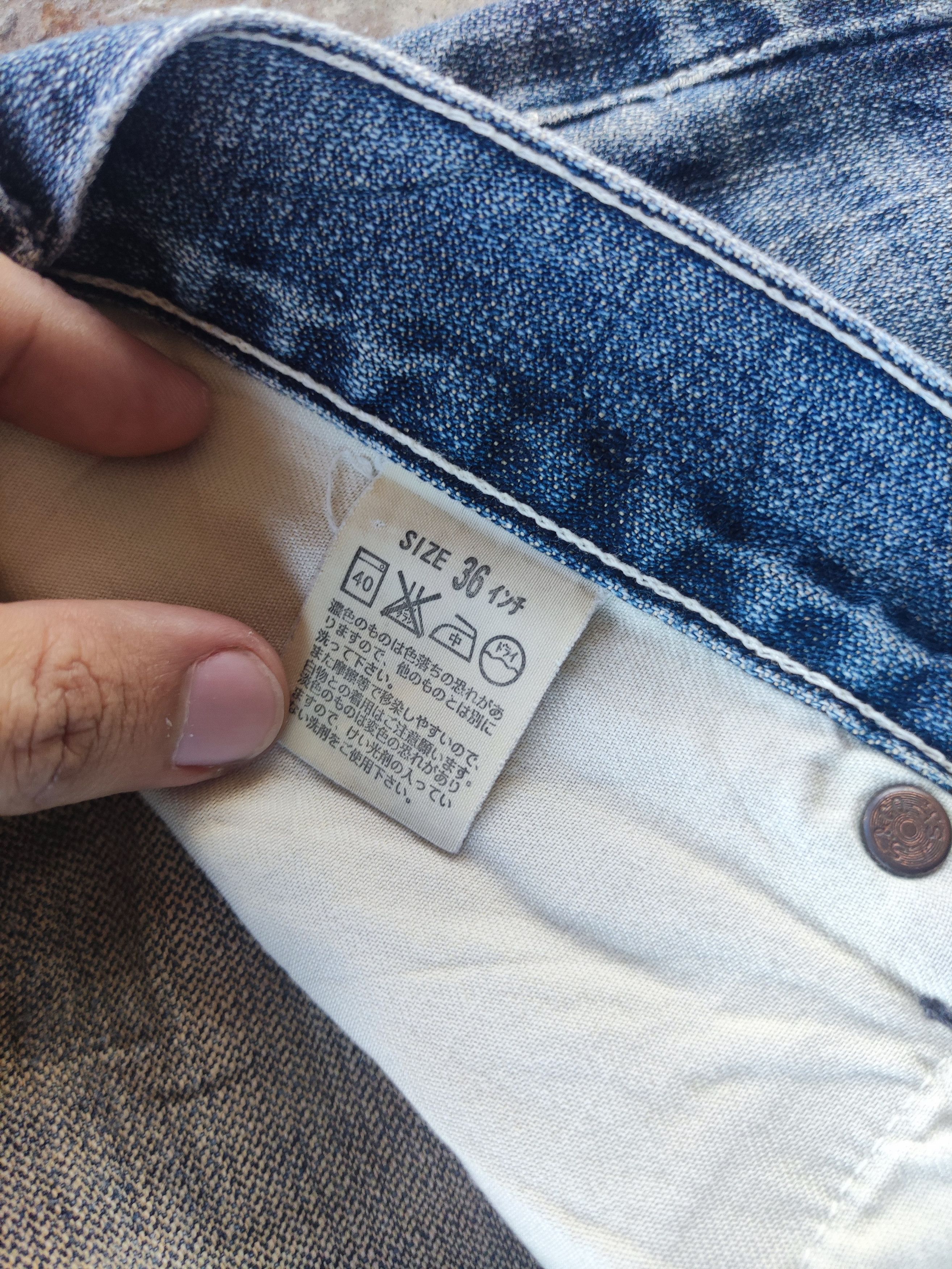 Levi's Vintage Levi's Brand Baggy Denim Distressed Faded Pants Size US 36 / EU 52 - 7 Thumbnail