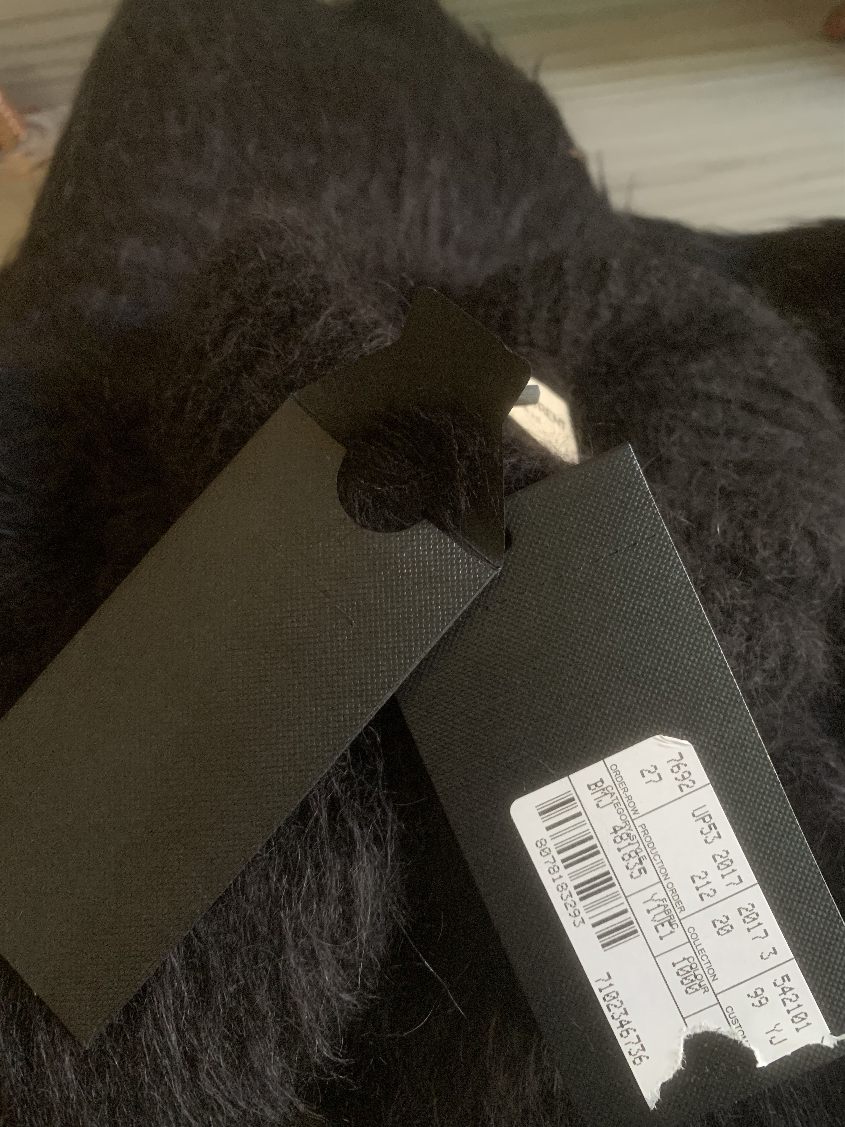Saint Laurent Paris Brand new - Saint Laurent black mohair archive sweater Size US XS / EU 42 / 0 - 6 Thumbnail
