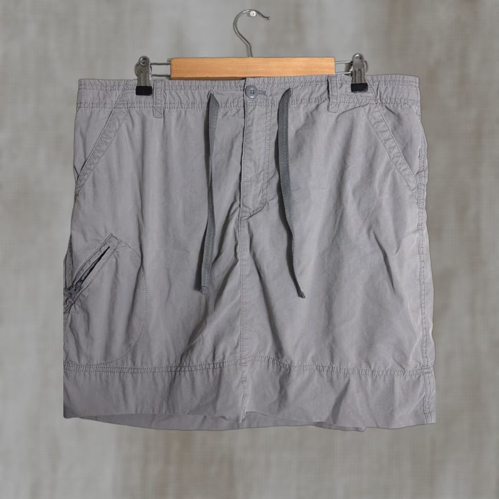 Eddie Bauer Eddie Bauer Skirt Women 16 Olive Drawstring Cargo Cotton Knee Length Mens? Size 38" / US 16 / IT 52 - 1 Thumbnail