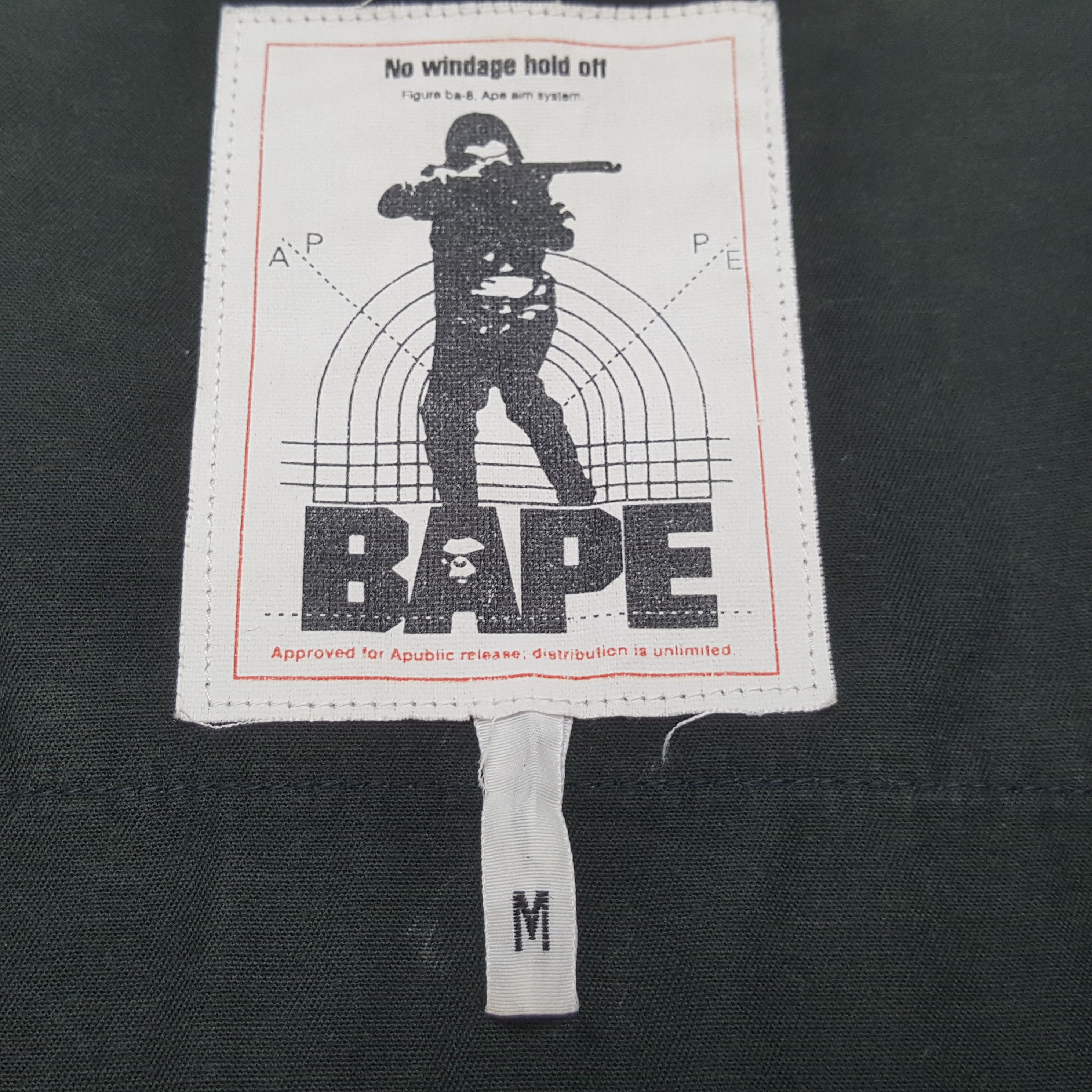 Bape × Vintage Vintage BAPE Japan Army Style Shirt C285N28 Size US M / EU 48-50 / 2 - 5 Thumbnail
