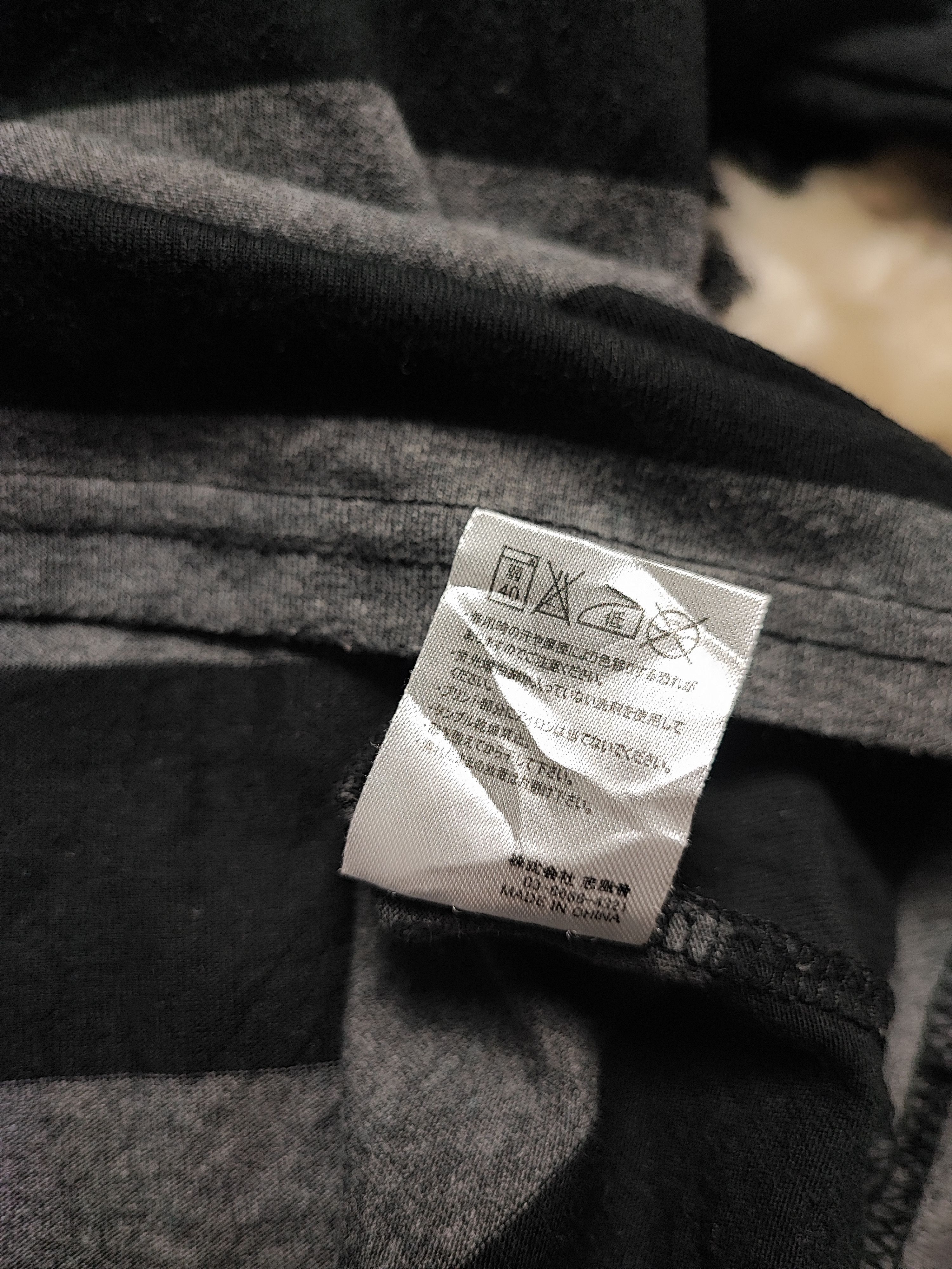 Number (N)ine Number (N)ine x Nano Universe Striped V-Neck Pocket Tee Size US XS / EU 42 / 0 - 11 Thumbnail