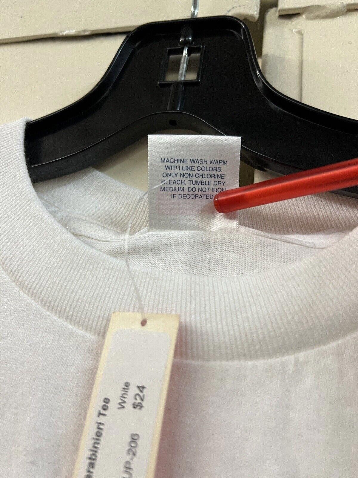 Supreme 2001 Supreme Protest Tee Carabinieri Carlo Giuliani XL Size US XL / EU 56 / 4 - 6 Thumbnail