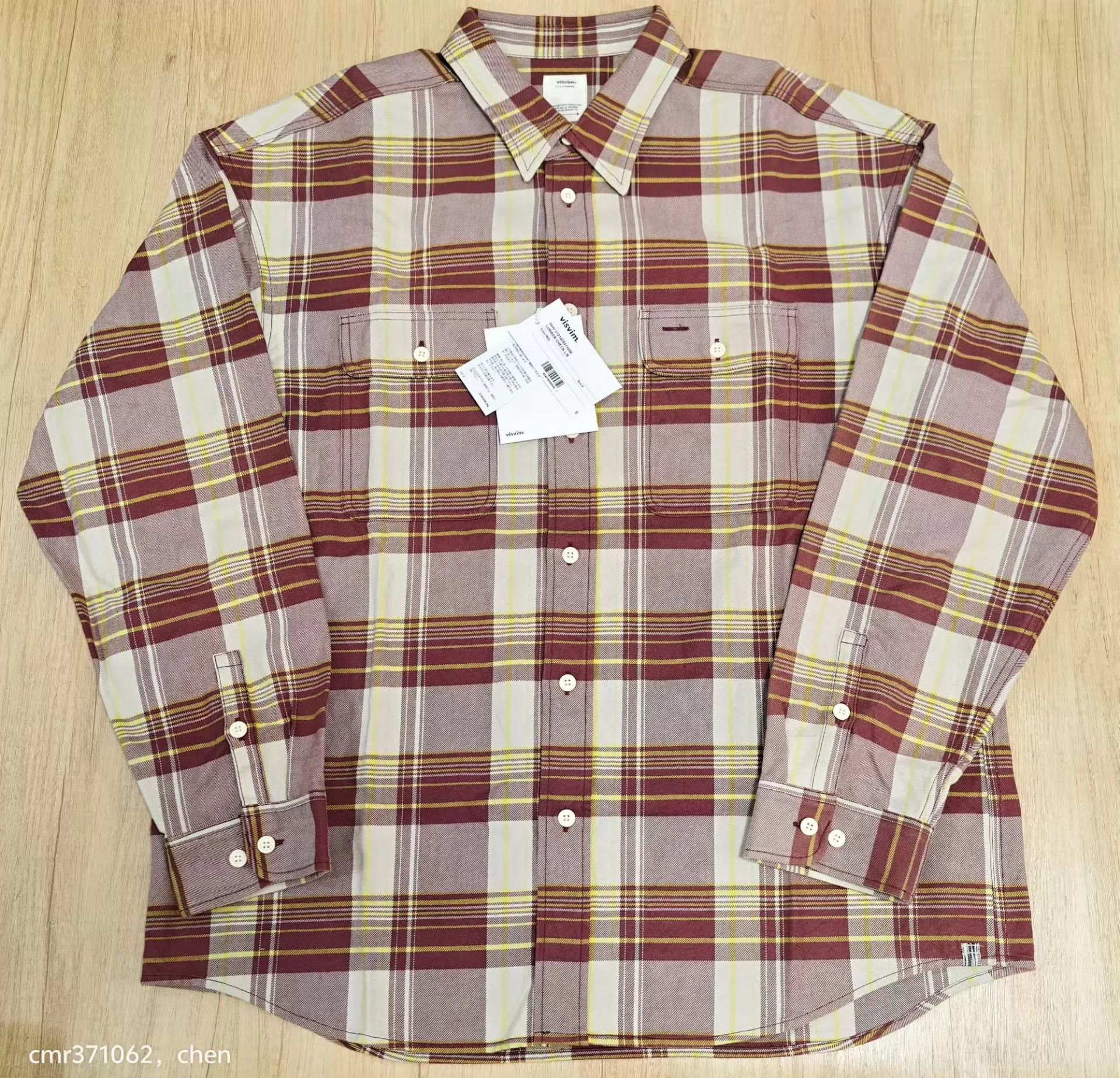 Visvim visvim 21AW Lumber Check L/S Shirt Red 5 Size US XXL / EU 58 / 5 - 1 Thumbnail