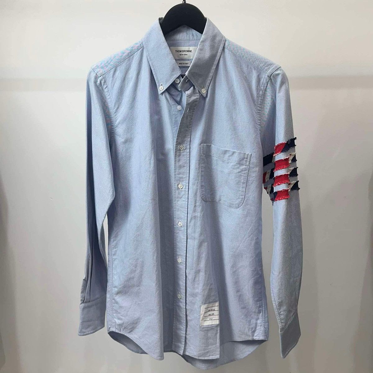 Thom Browne THOM BROWNE OXFORD 4BAR SHIRT Size US M / EU 48-50 / 2 - 1 Thumbnail