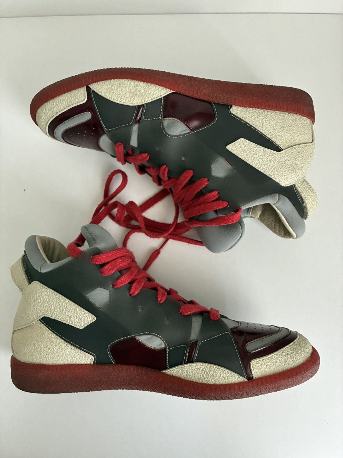 Maison Margiela Maison Margiela Rubber Paneled Neo-Sneakers luxury designer Size US 8 / EU 41 - 19 Thumbnail