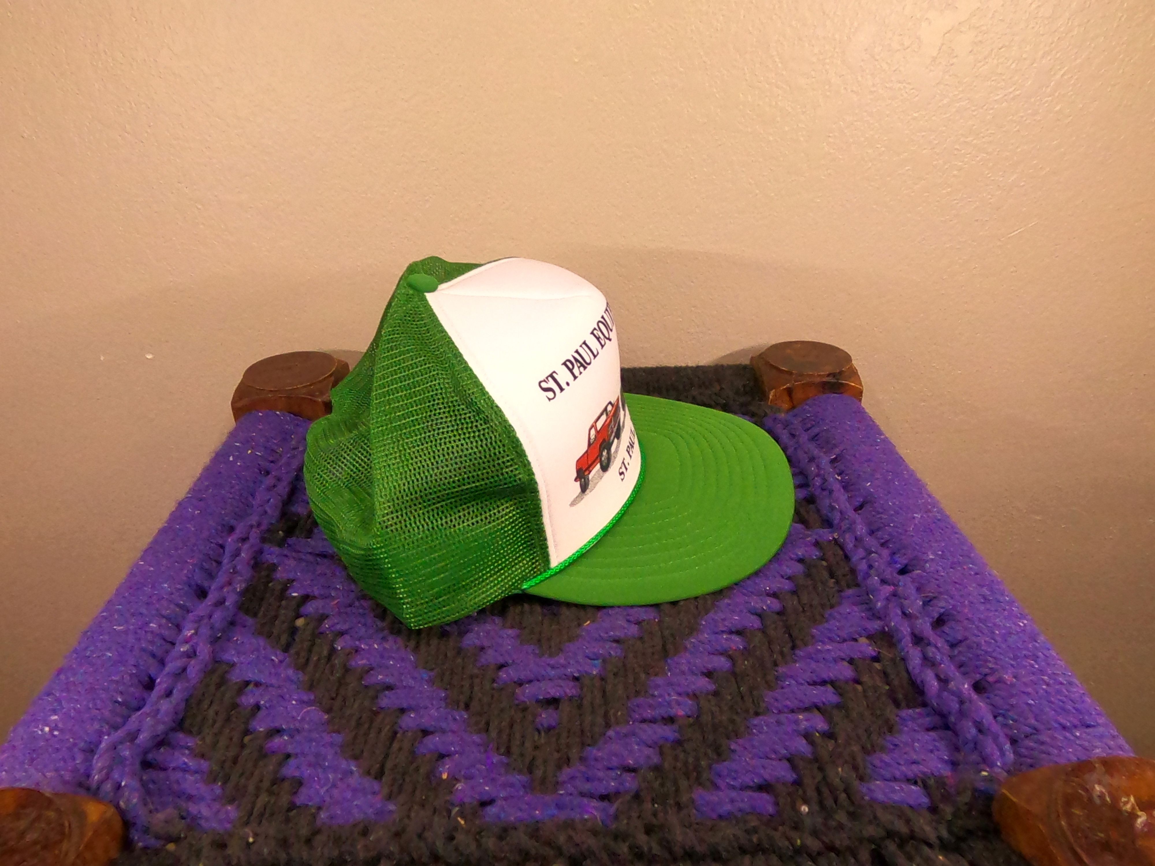 John Deere Two John Deere Hats Vintage Farmer Trucker Hats Size ONE SIZE - 7 Thumbnail