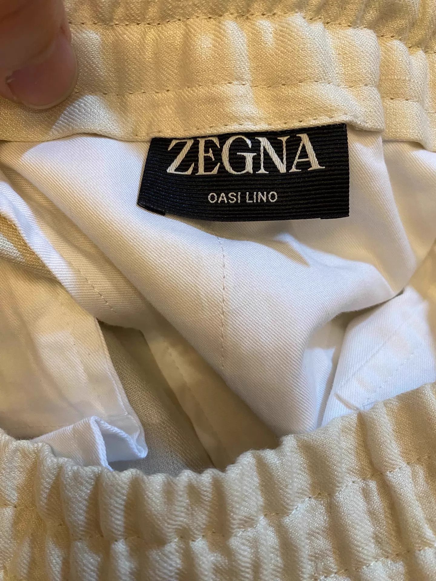 Ermenegildo Zegna ZEGNA OASI LINO Ital Elastic-Waist Pants NWT Sz50 Size US 34 / EU 50 - 8 Thumbnail