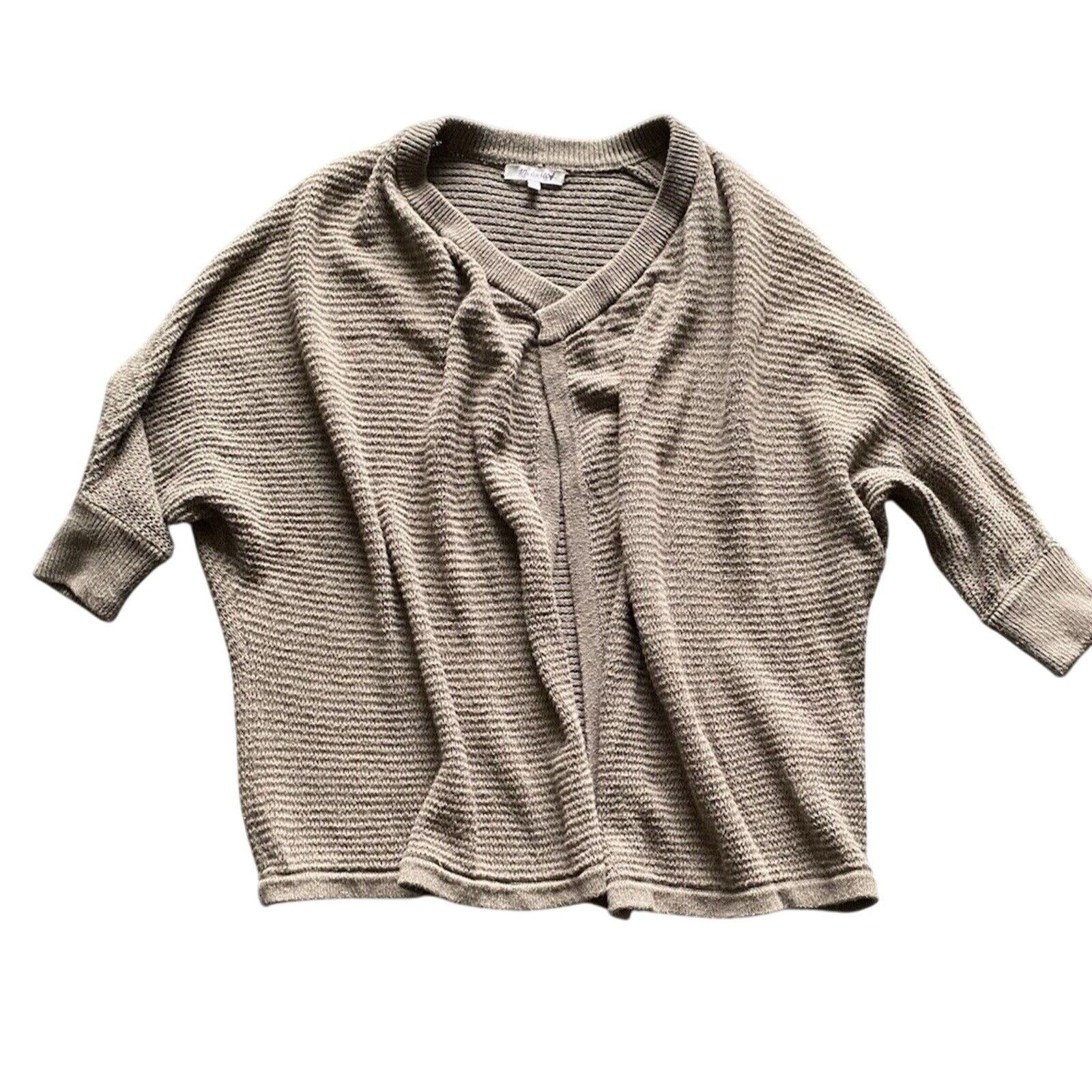 Madewell Madewell Seabank Green Open Front Knit Cardigan Sweater XS Size XS / US 0-2 / IT 36-38 - 7 Thumbnail