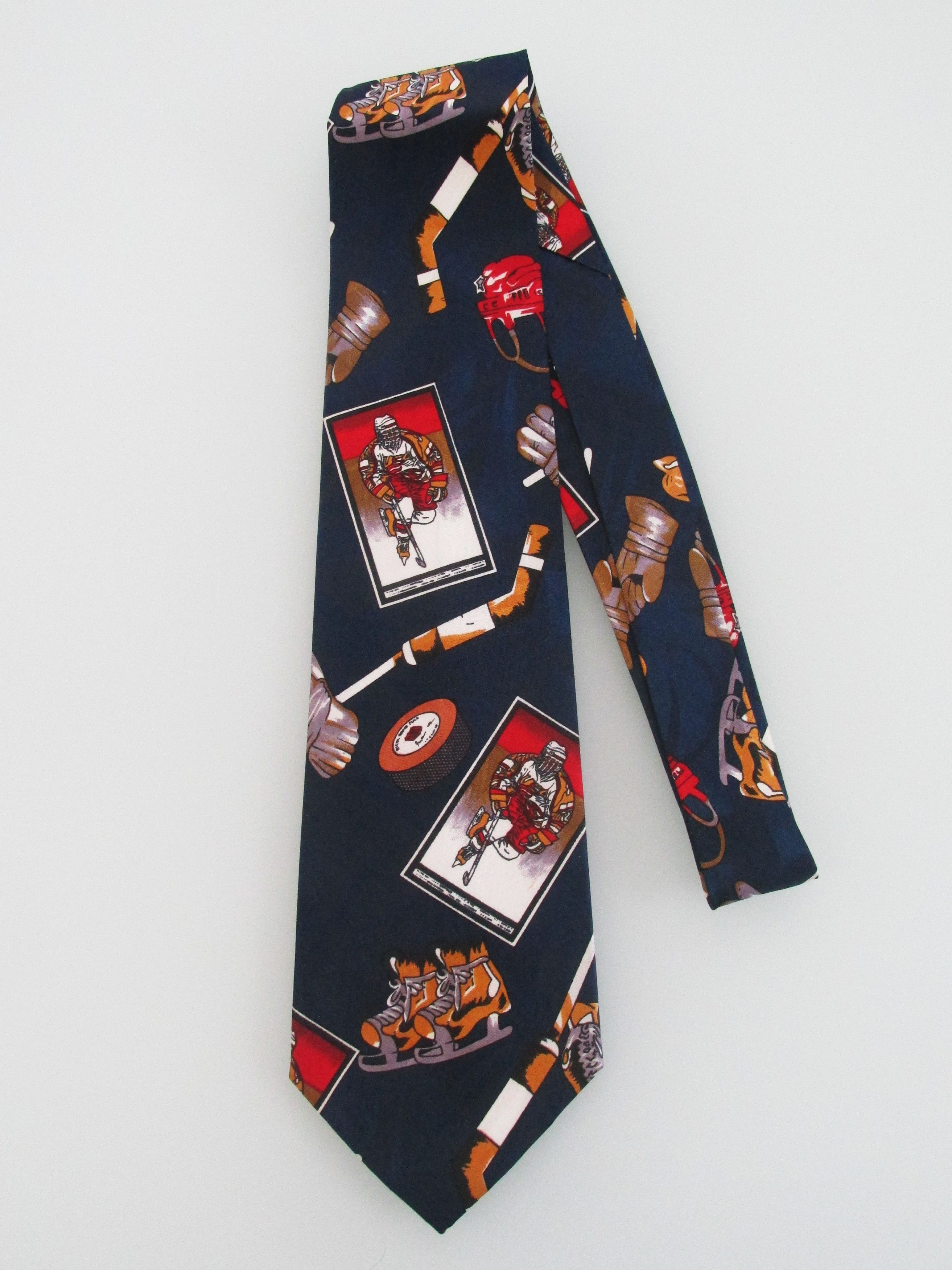 Other Dino Romaro Men's Hockey Tie Size ONE SIZE - 1 Thumbnail