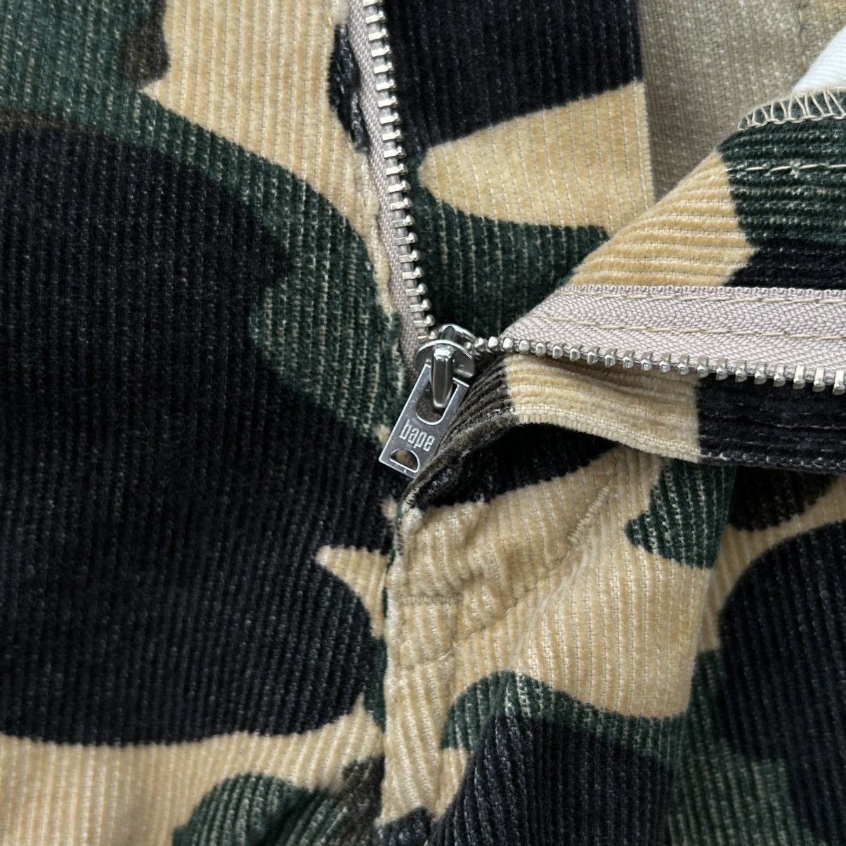 Bape (Nigo era) 1990s OG Bape 1st Camo Corduroy Cargo Pants Size US 34 / EU 50 - 10 Thumbnail