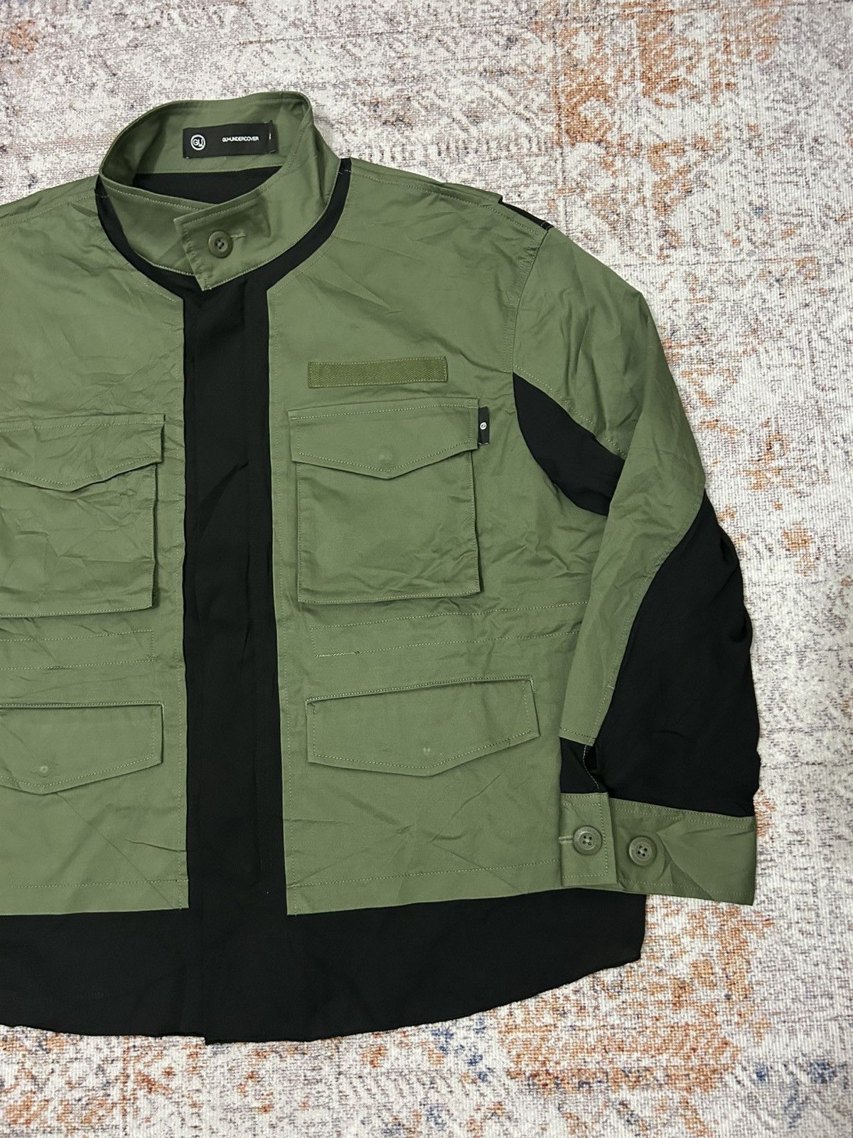 GU × Undercover GU X Undercover Outer Big Pocket Button Shirt Size US XL / EU 56 / 4 - 3 Thumbnail