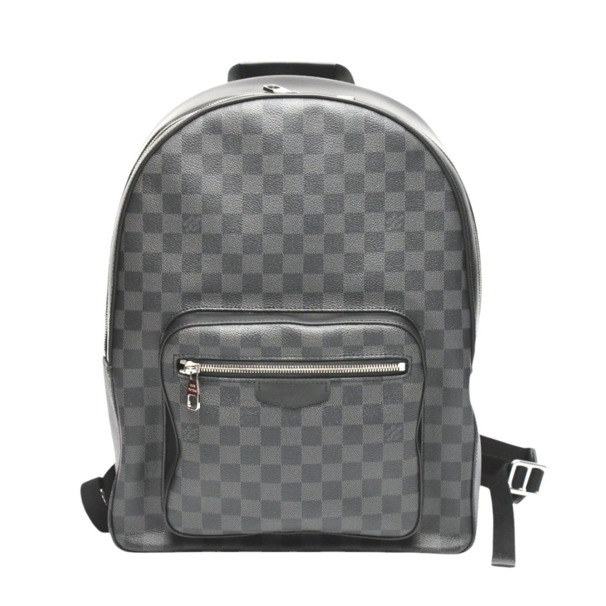 Louis Vuitton Louis Vuitton Backpack/Daypack Josh Damier Graphite Backpack Canvas N41473 Size ONE SIZE - 1 Thumbnail